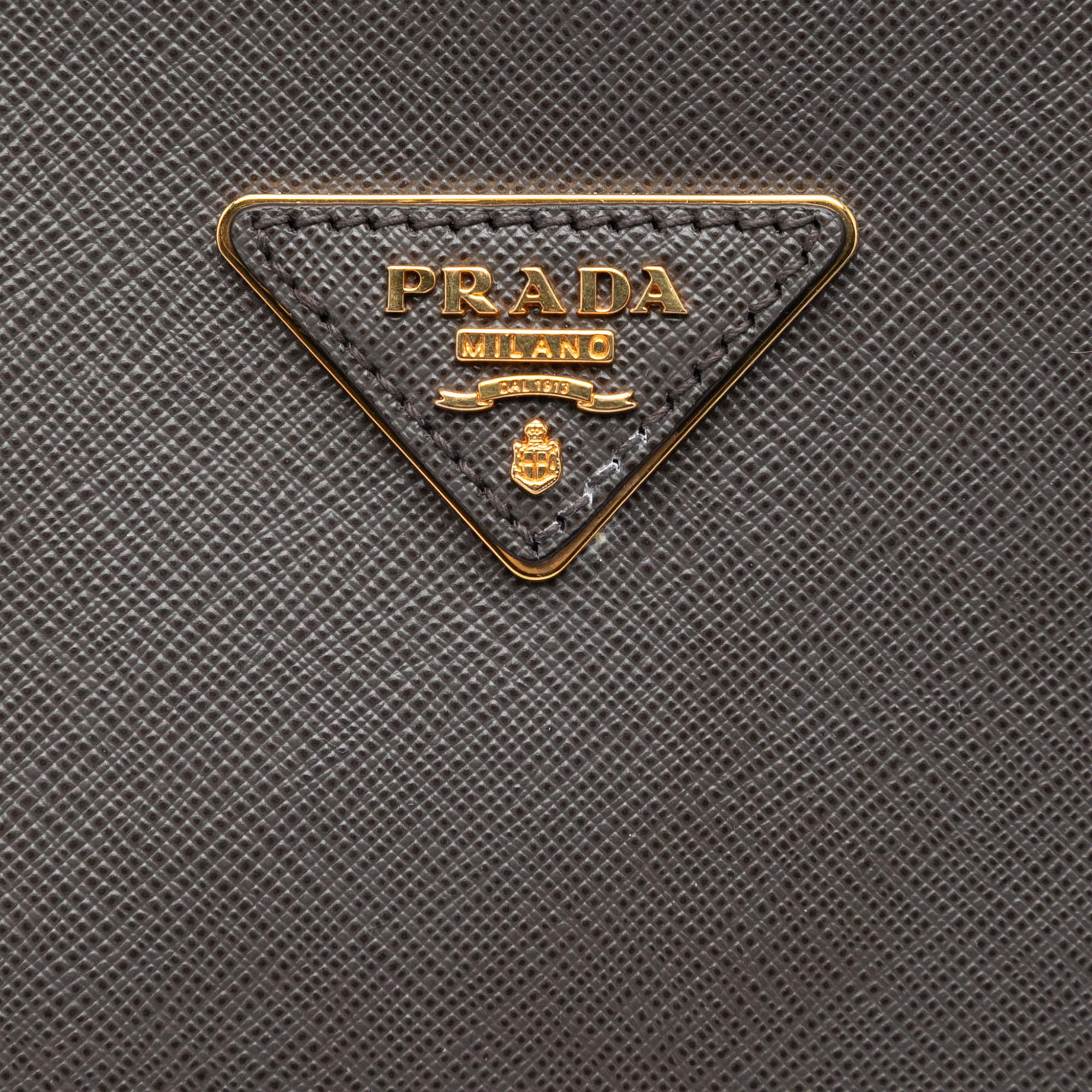 Prada Large Saffiano Lux Promenade Satchel