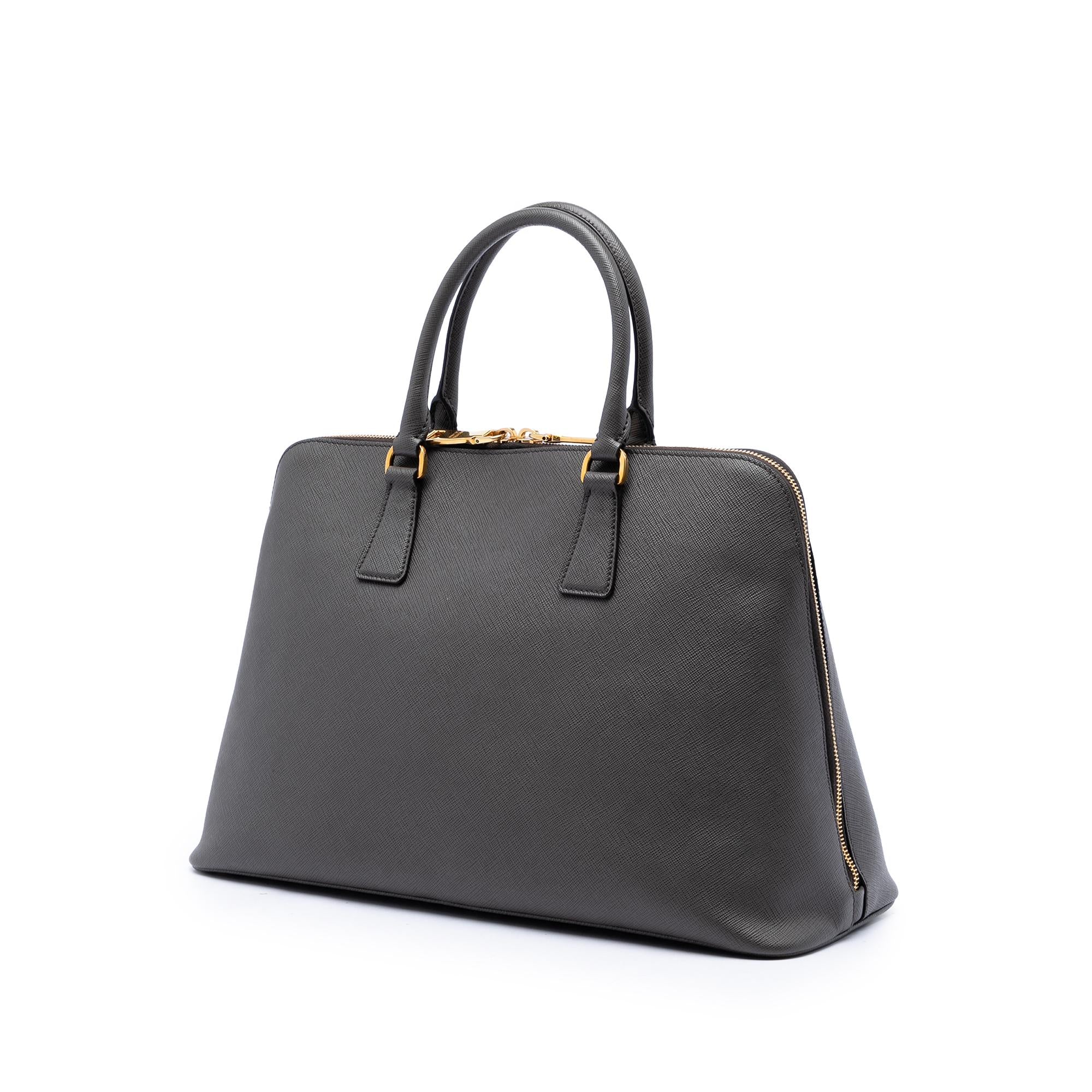 Prada Large Saffiano Lux Promenade Satchel