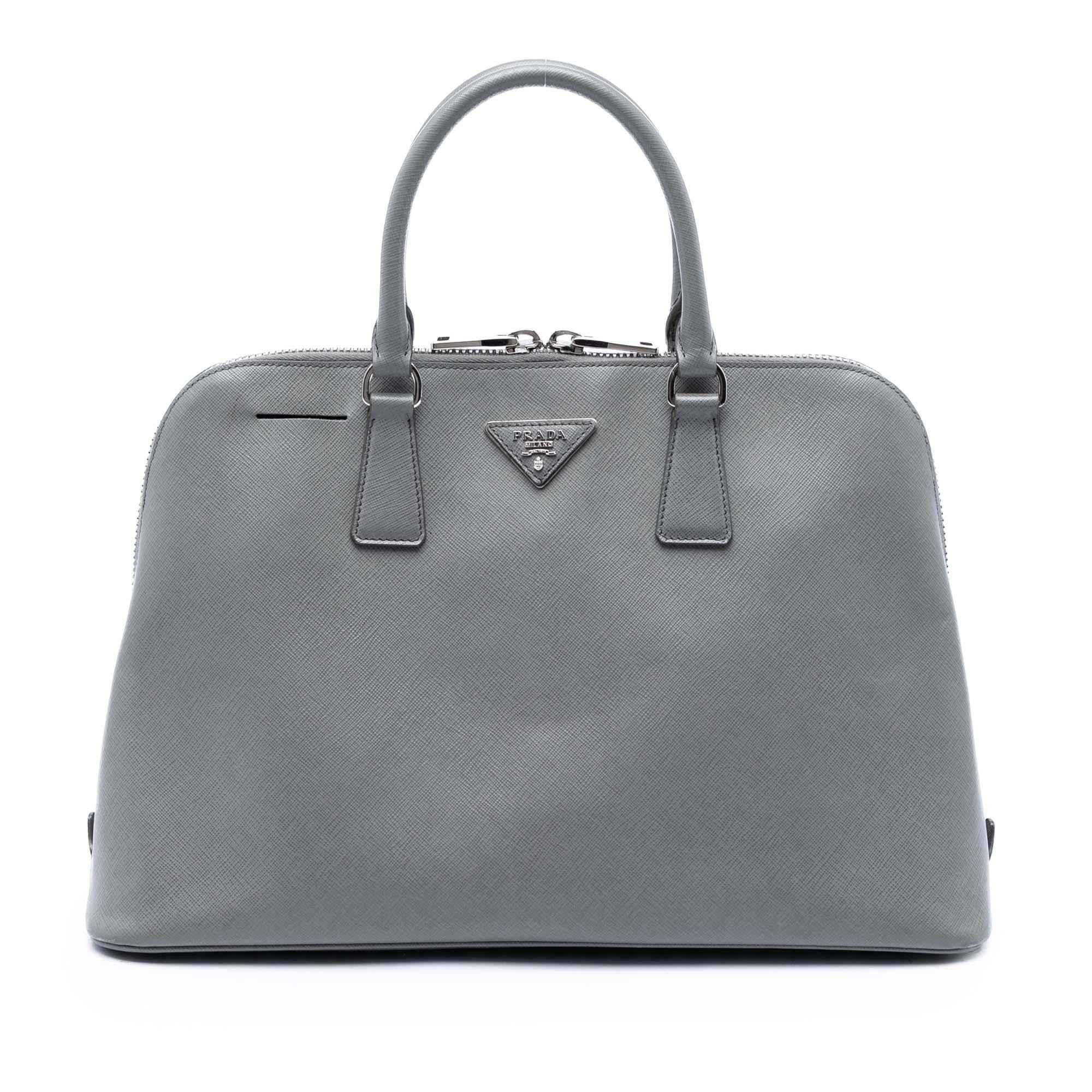 Prada Large Saffiano Lux Promenade Satchel