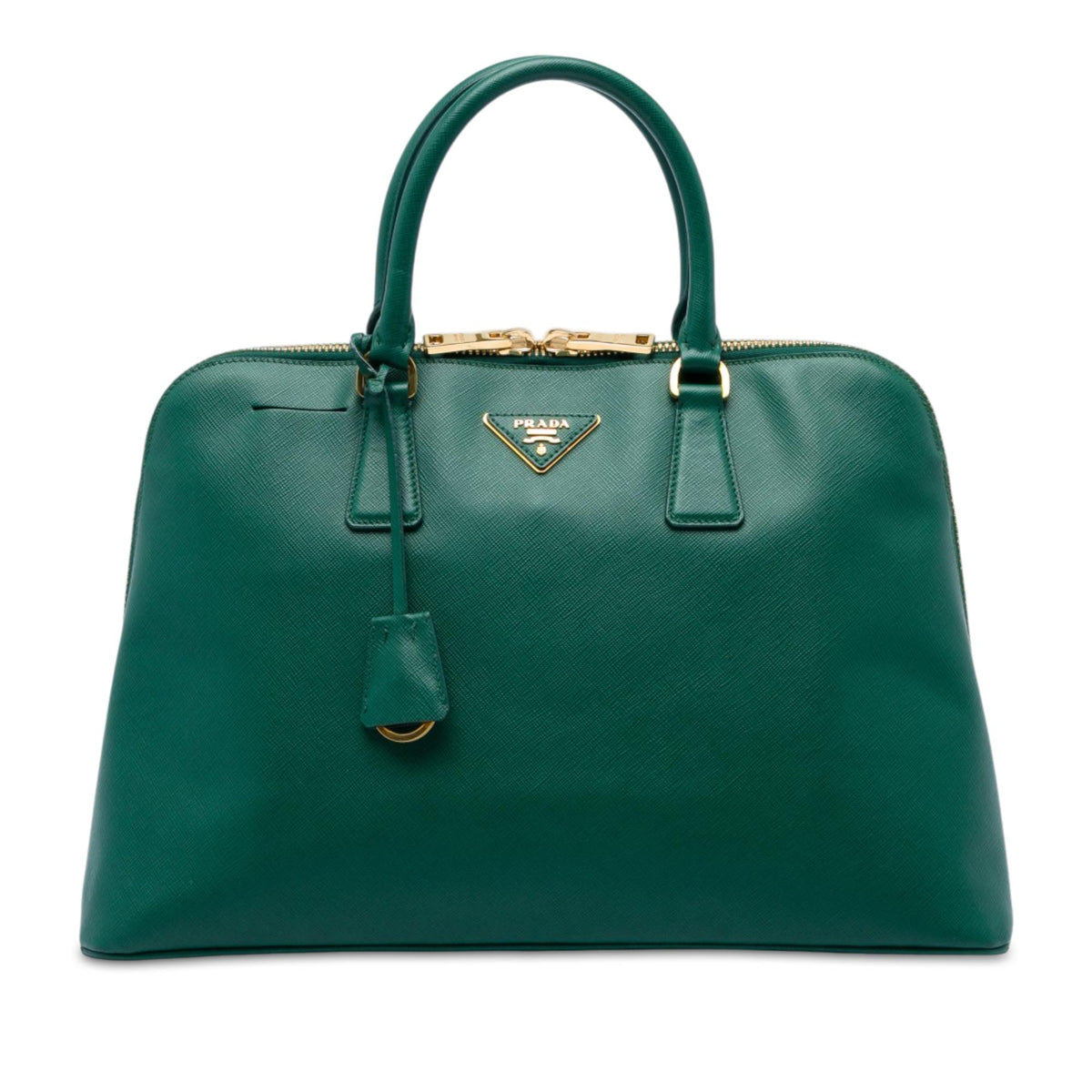 Prada Large Saffiano Lux Promenade Satchel