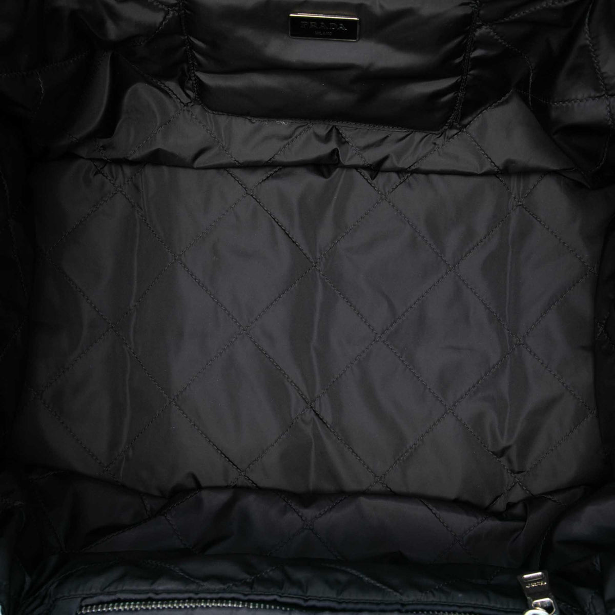 Prada Large Tessuto Bomber Satchel