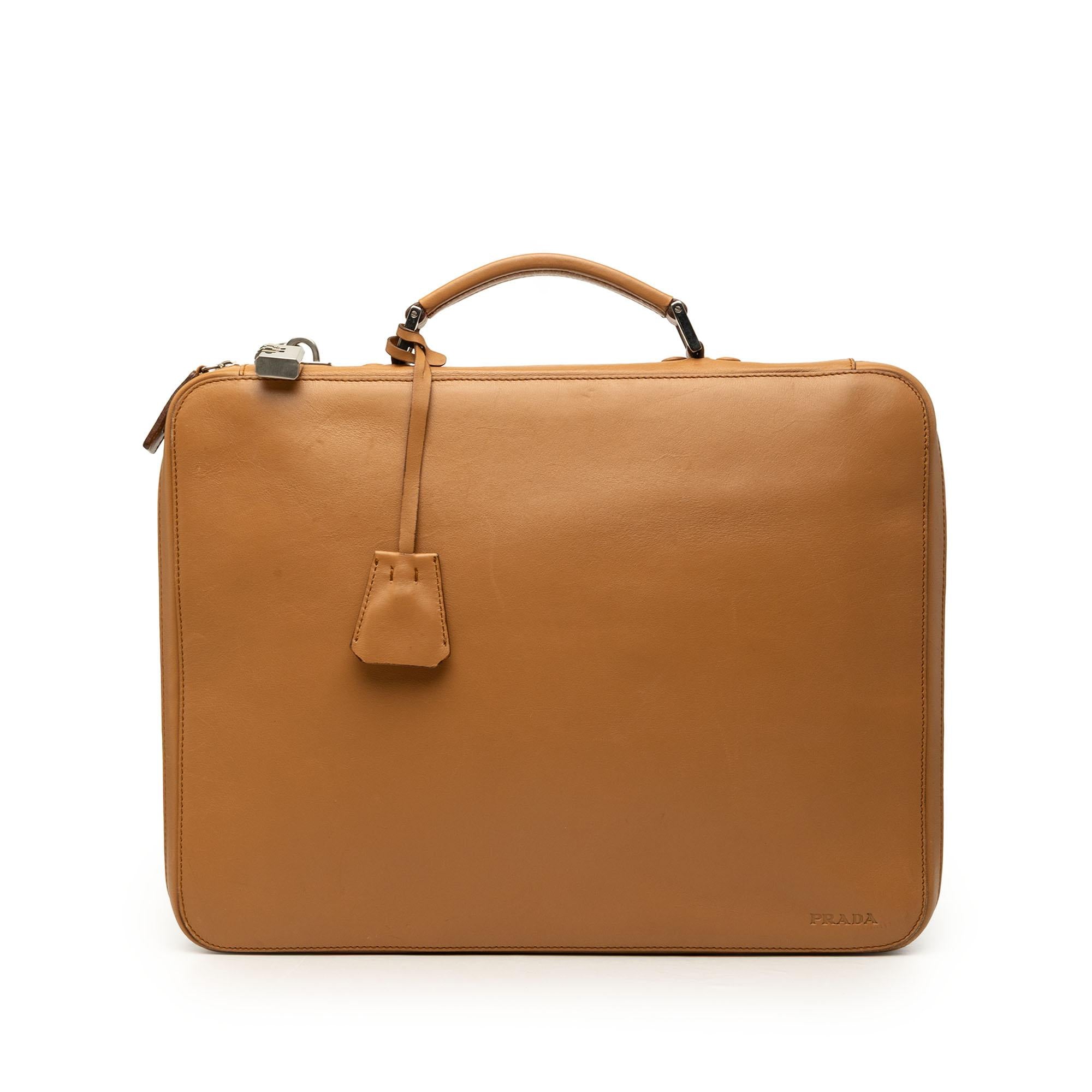 Prada Leather Business Bag