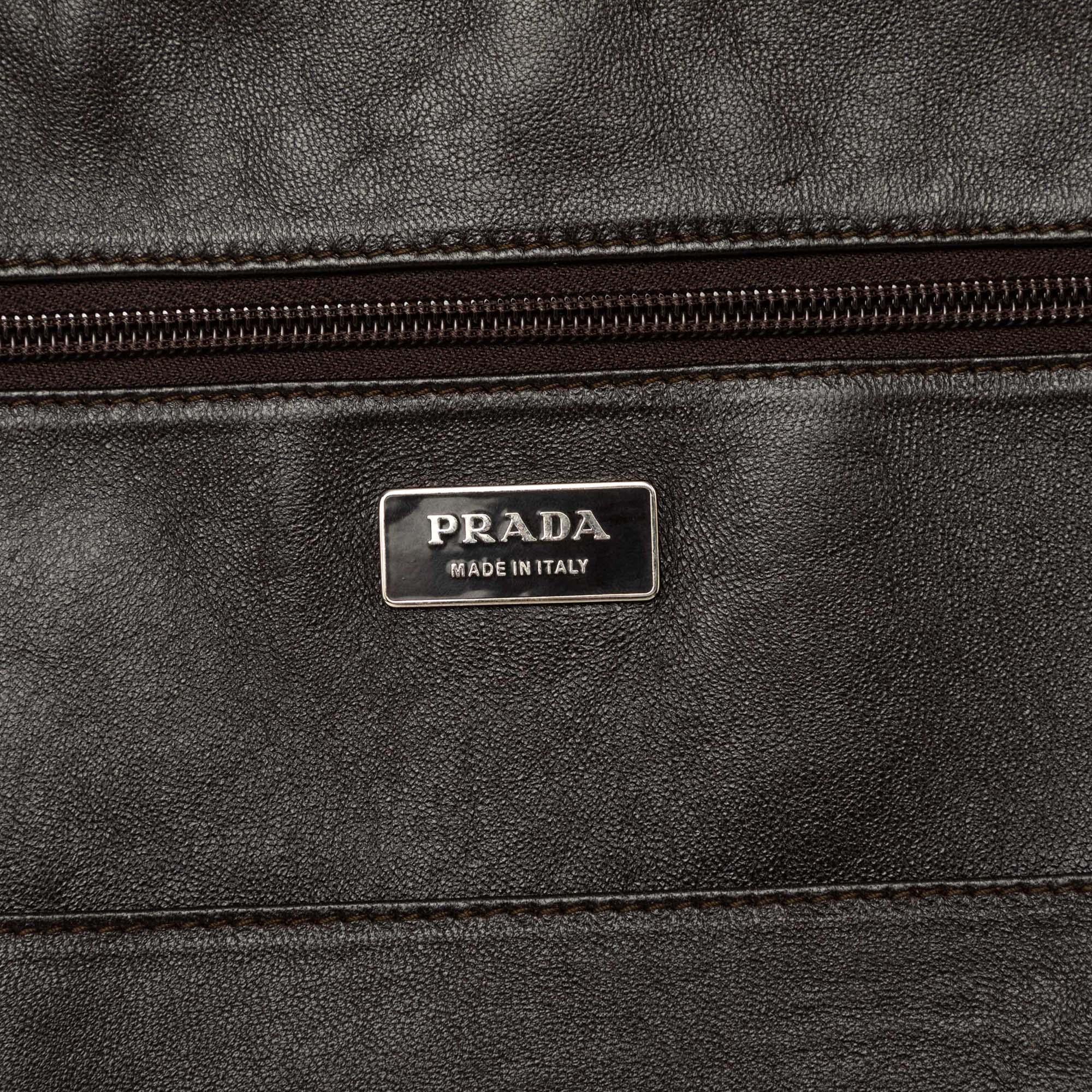 Prada Leather Business Bag