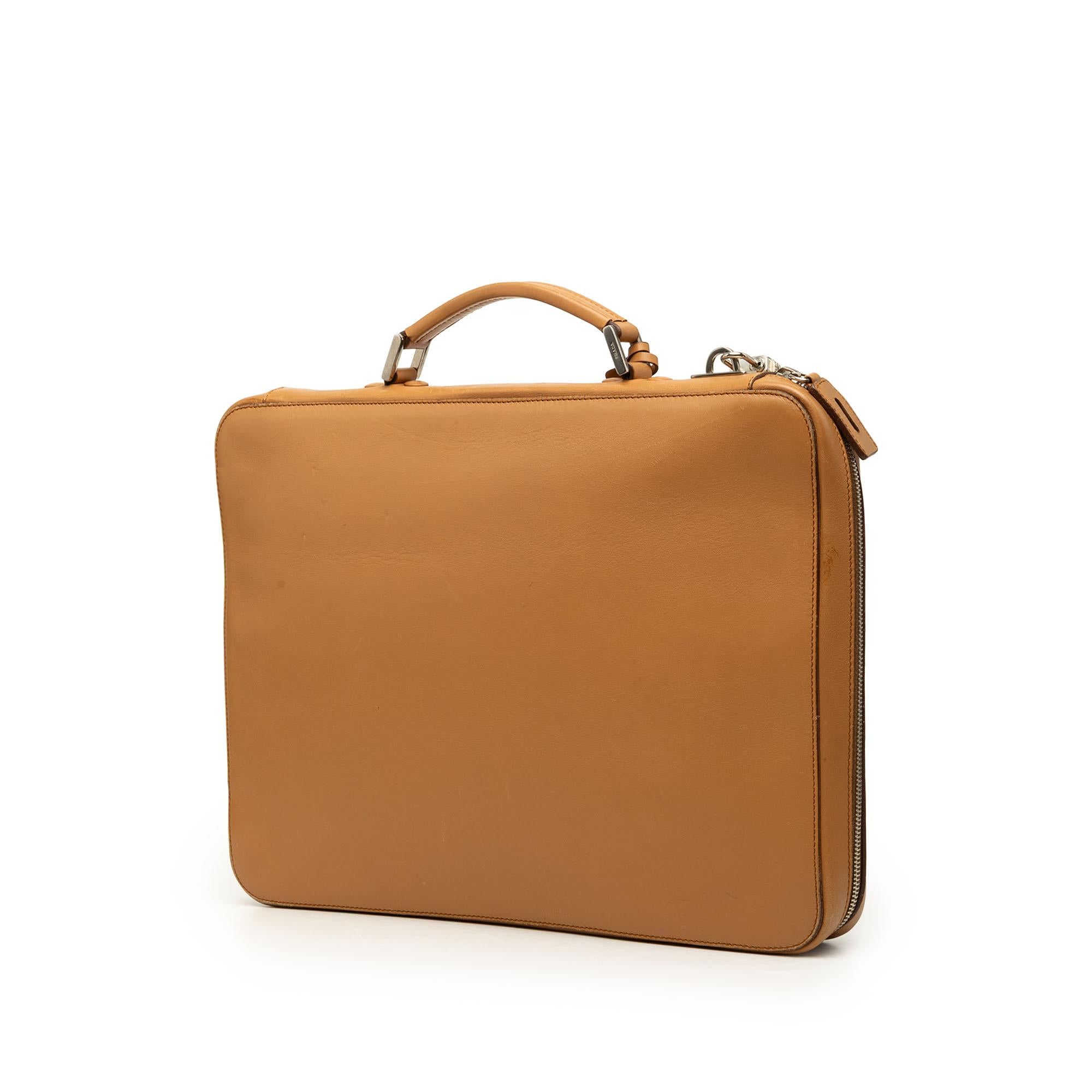 Prada Leather Business Bag