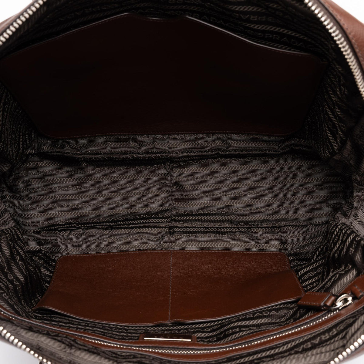 Prada Leather Business Bag