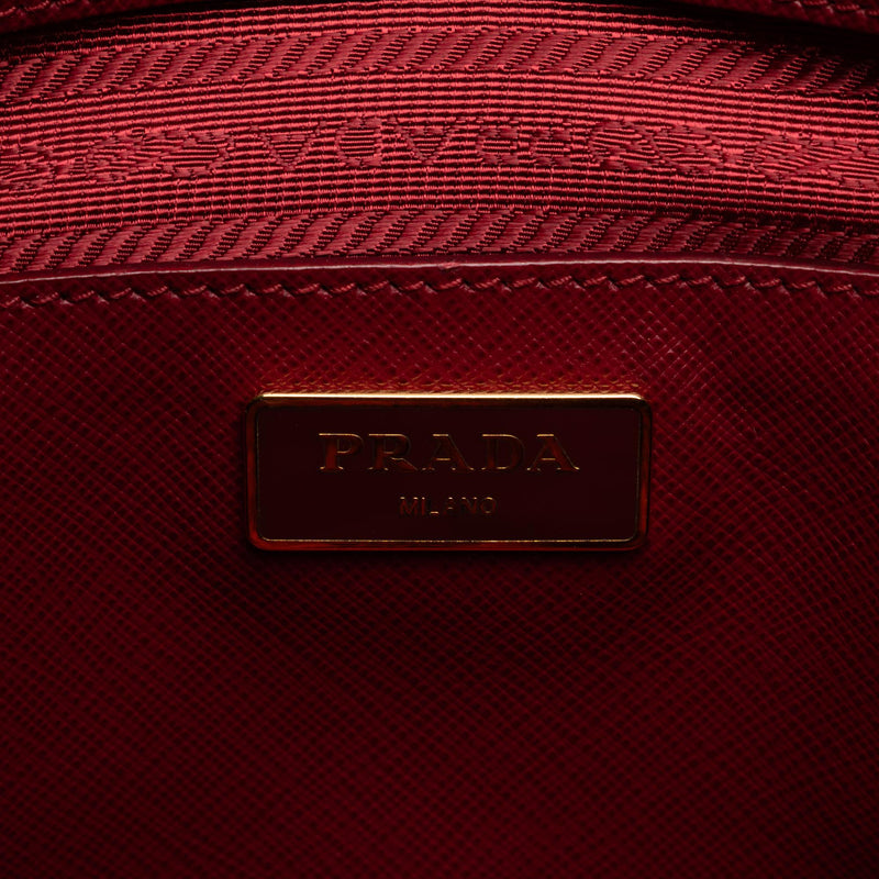 Prada Medium Saffiano Bicolor Promenade Handbag (SHG-qTgHIL)