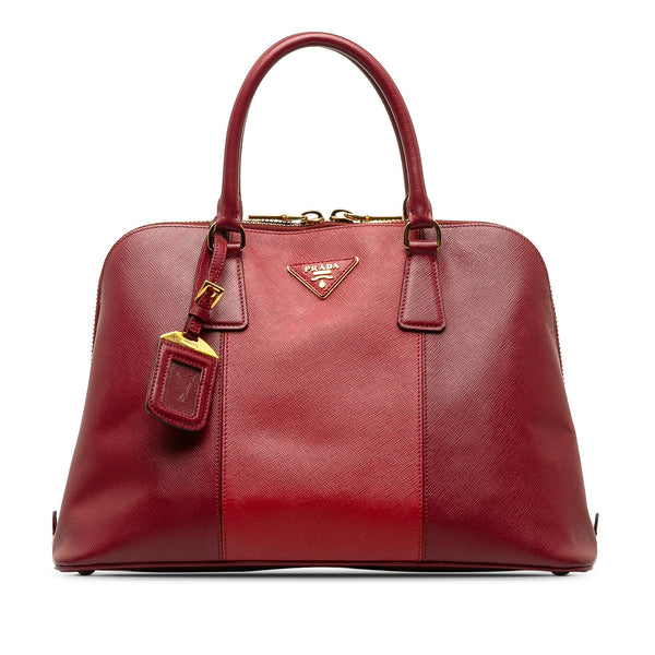 Prada Medium Saffiano Bicolor Promenade Handbag (SHG-qTgHIL)