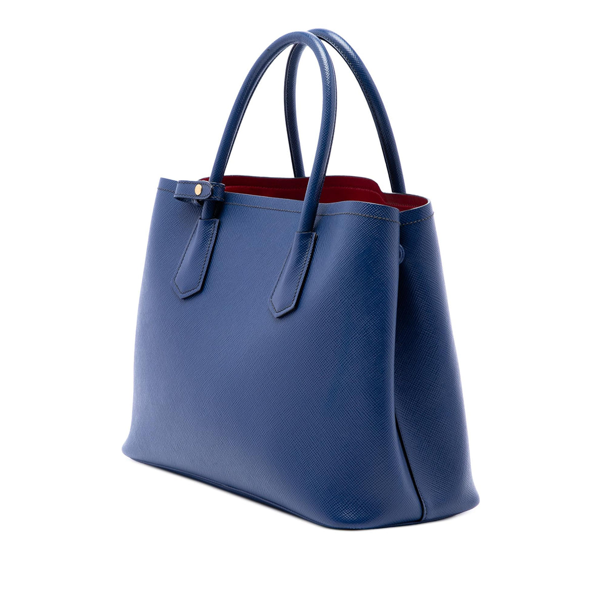 Prada Medium Saffiano Cuir Double Handle Satchel