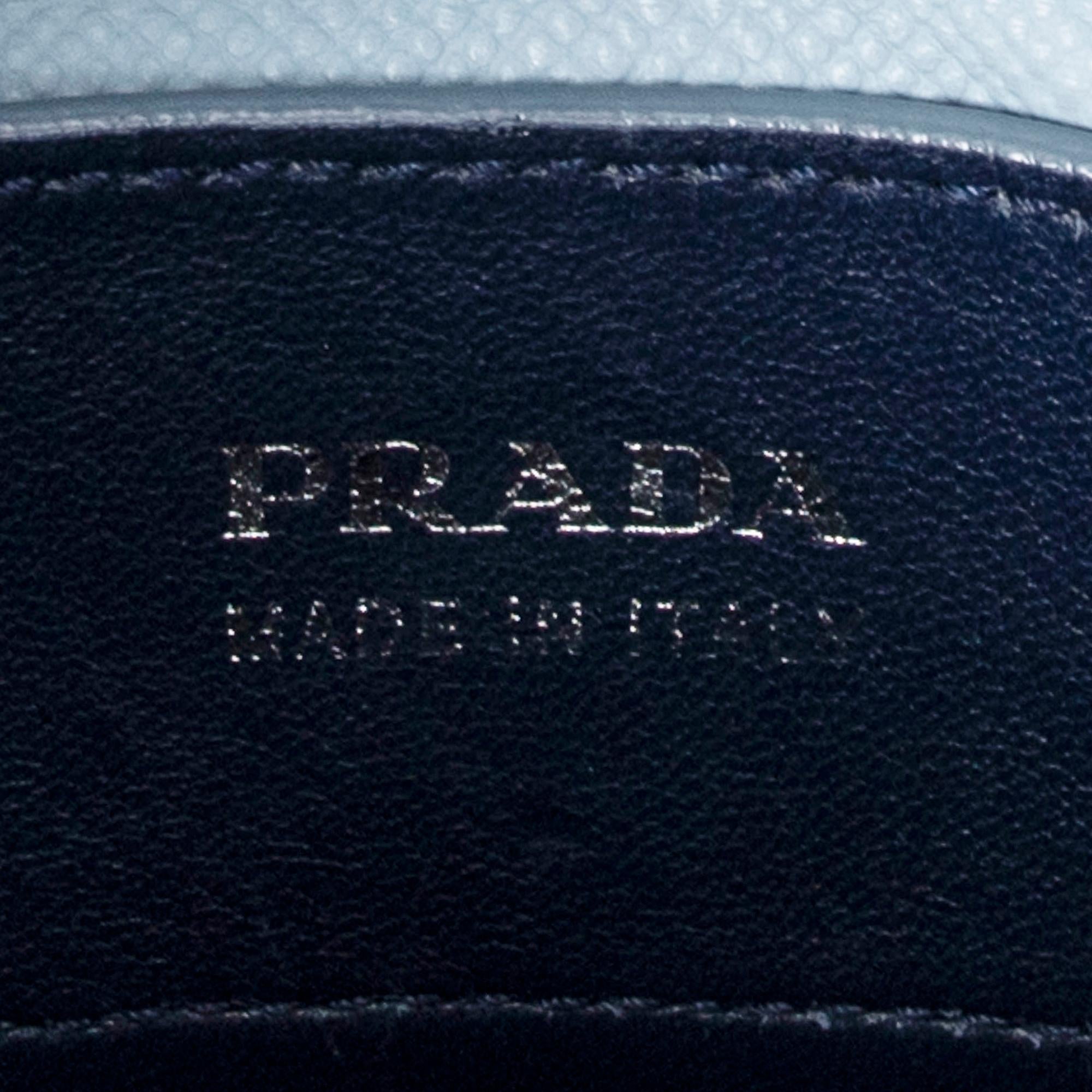 Prada Medium Saffiano Cuir Double Satchel (SHG-2RGiAm)