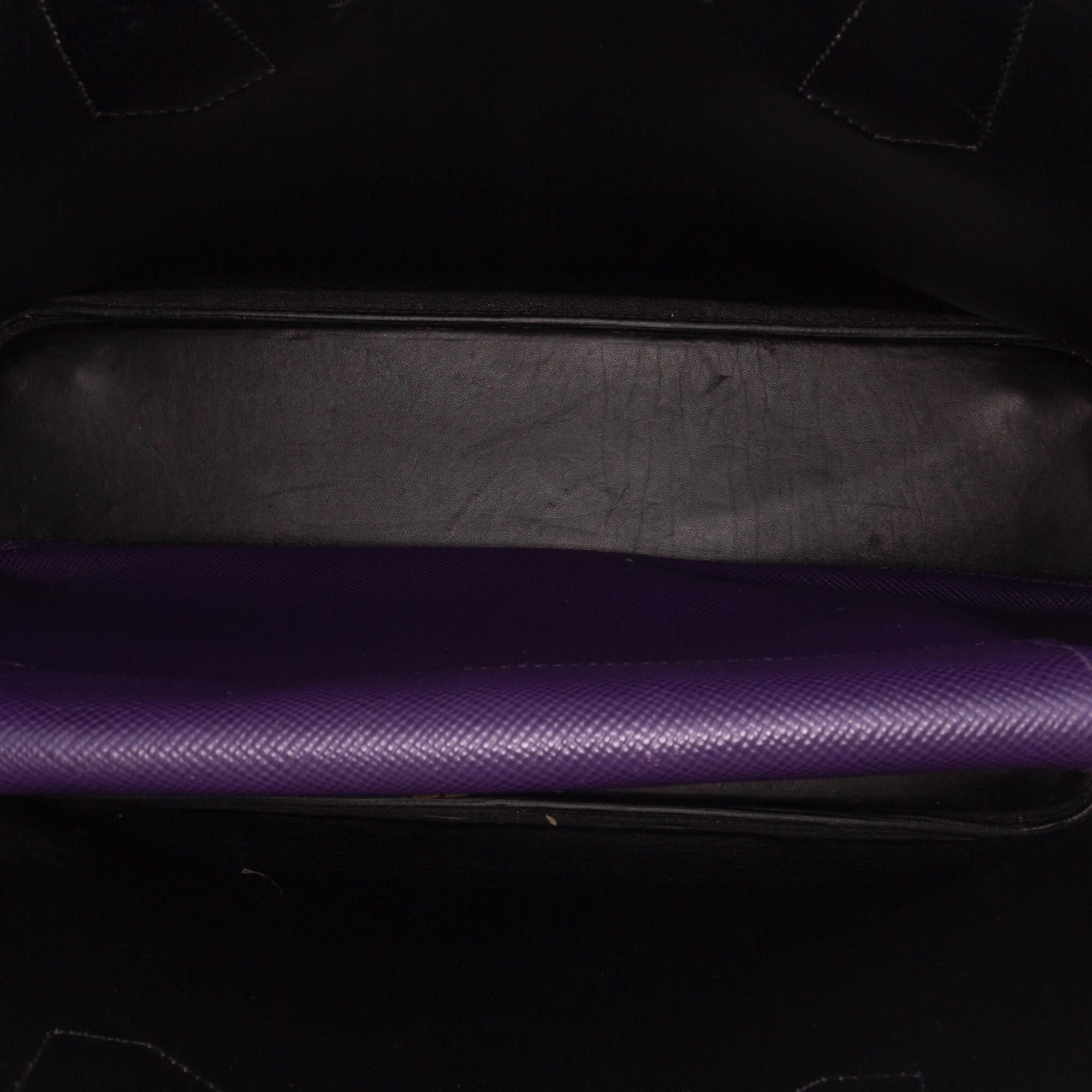 Prada Medium Saffiano Cuir Double Satchel