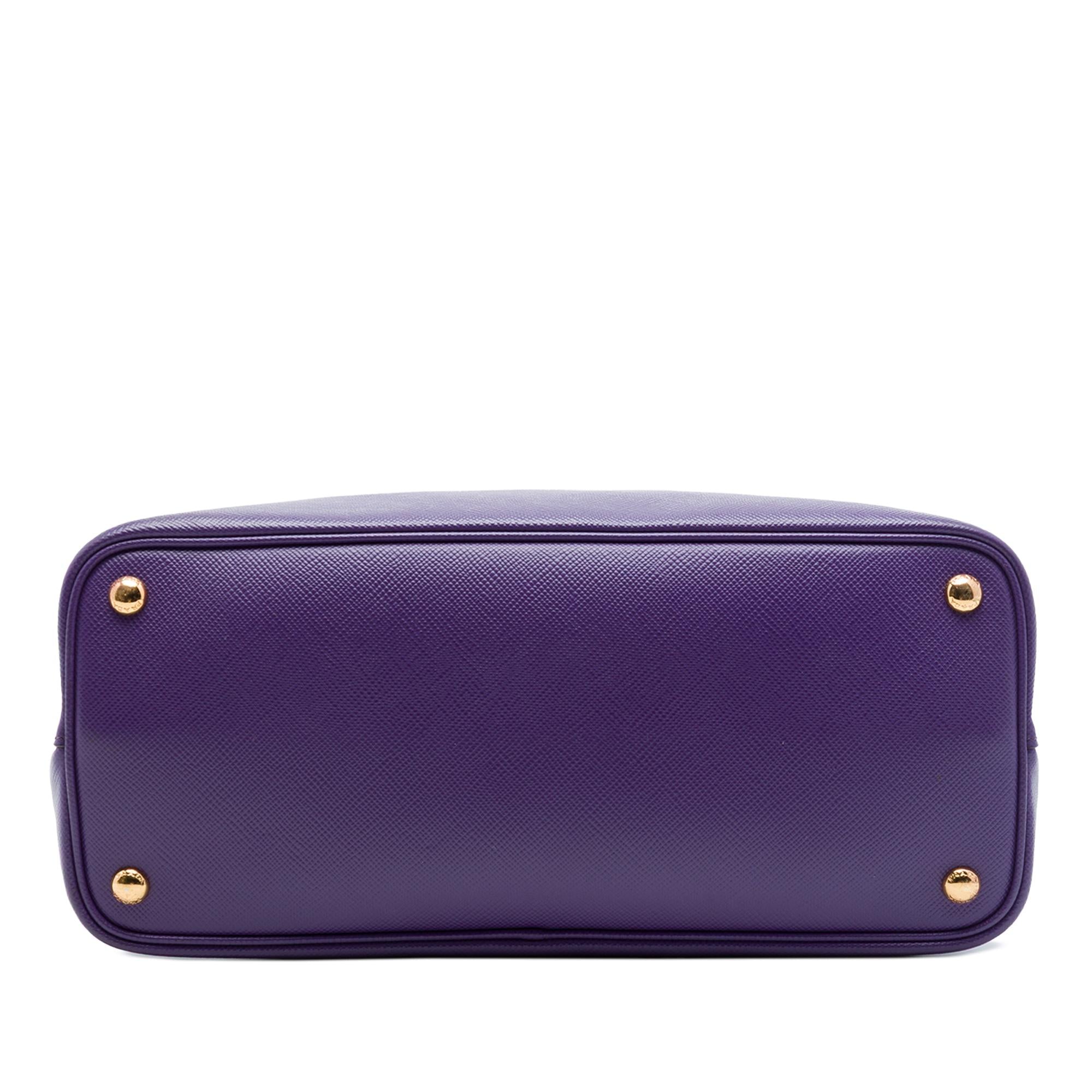 Prada Medium Saffiano Cuir Double Satchel