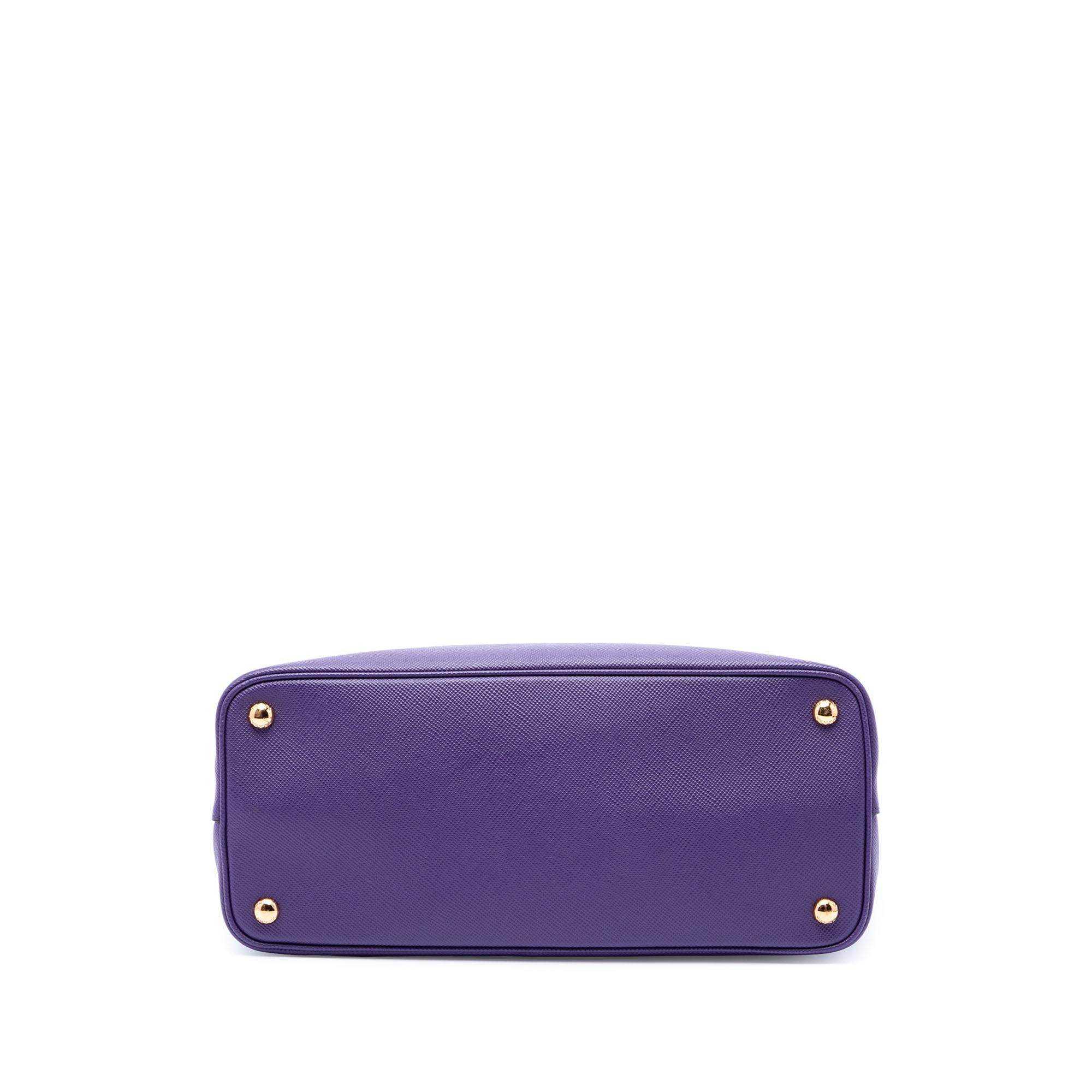 Prada Medium Saffiano Cuir Double Satchel