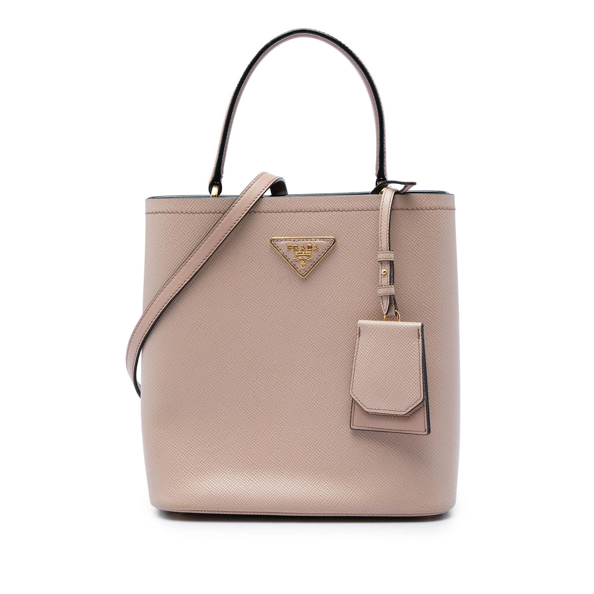 Prada Medium Saffiano Cuir Panier Satchel