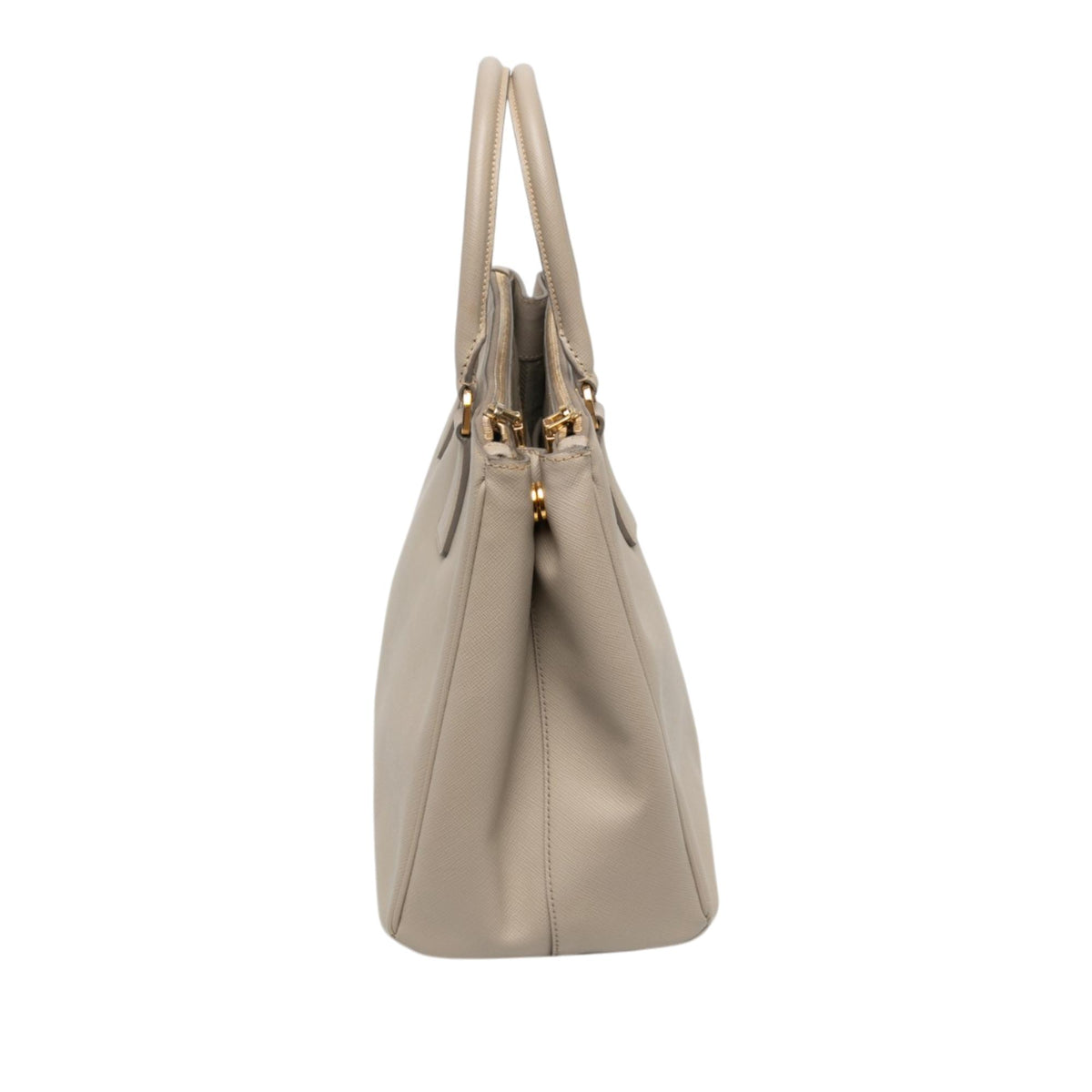 Prada Medium Saffiano Lux Galleria Double Zip Satchel