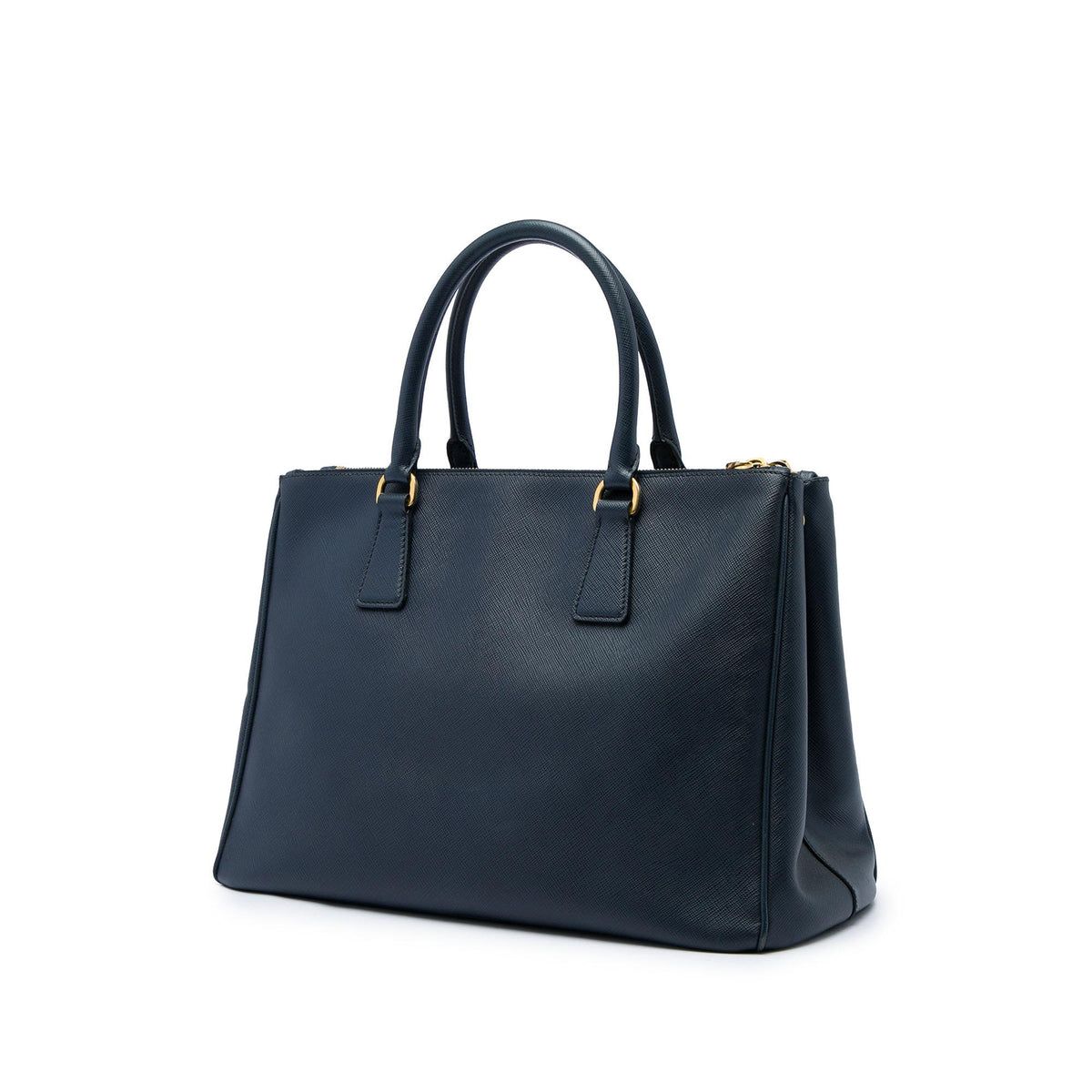 Prada Medium Saffiano Lux Galleria Double Zip Satchel