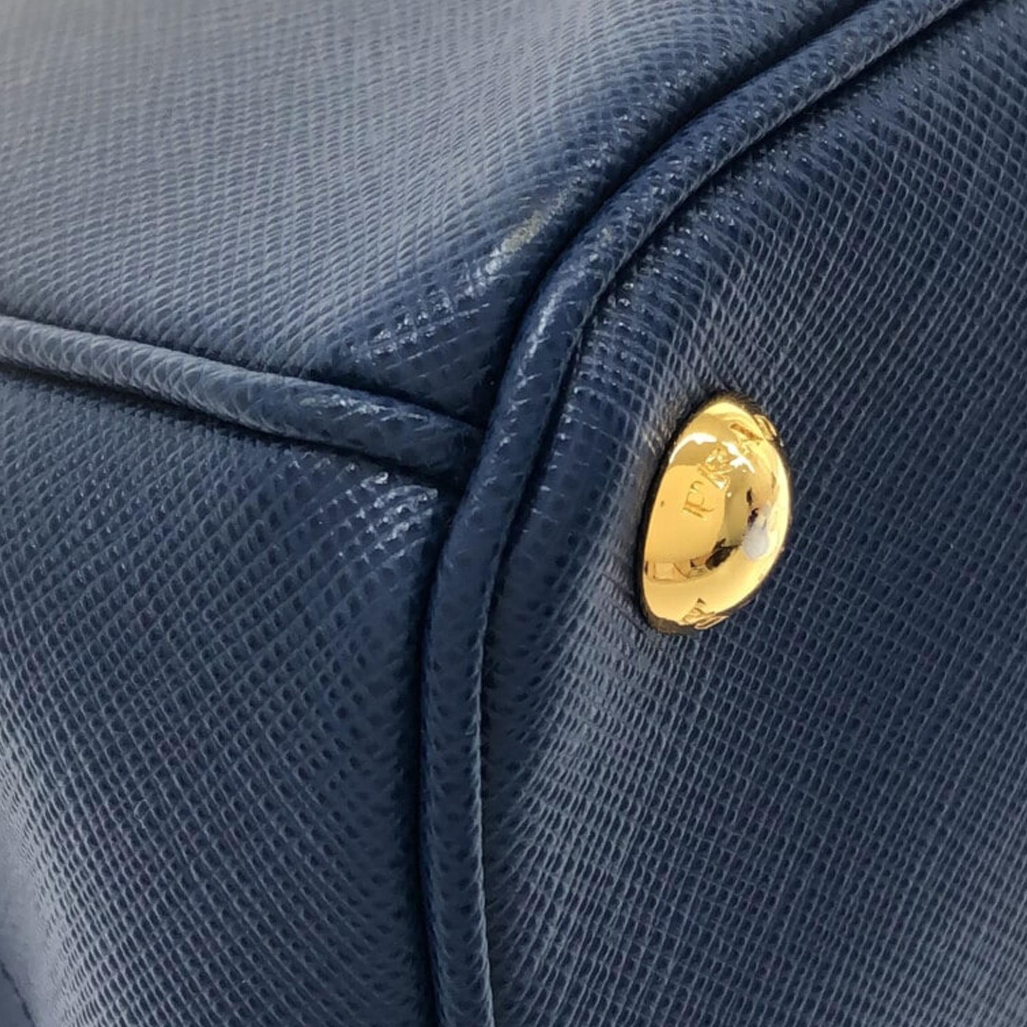 Prada Medium Saffiano Lux Galleria Double Zip (SHG-U06n1b)