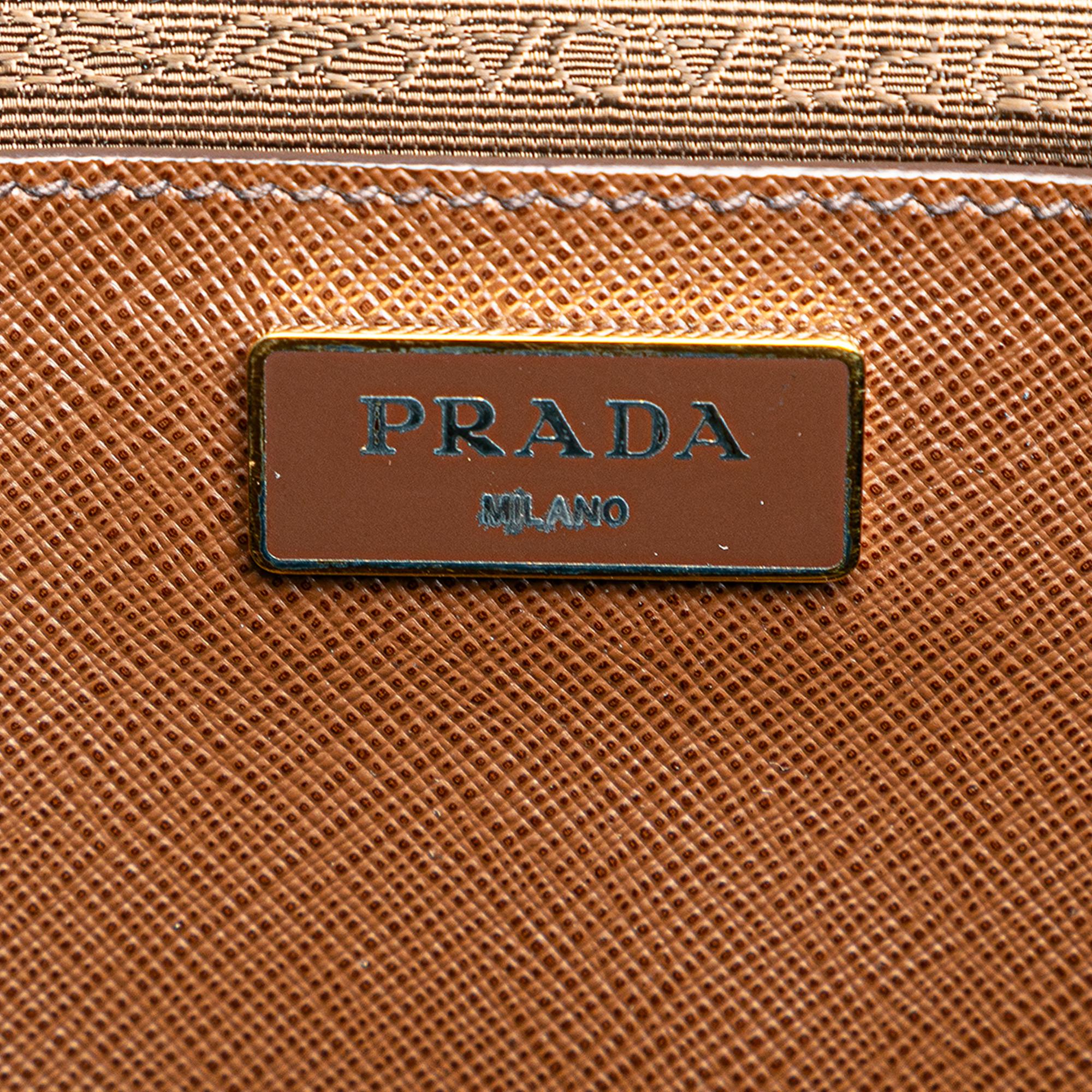 Prada Medium Saffiano Lux Galleria Double Zip (SHG-yqoyRJ)