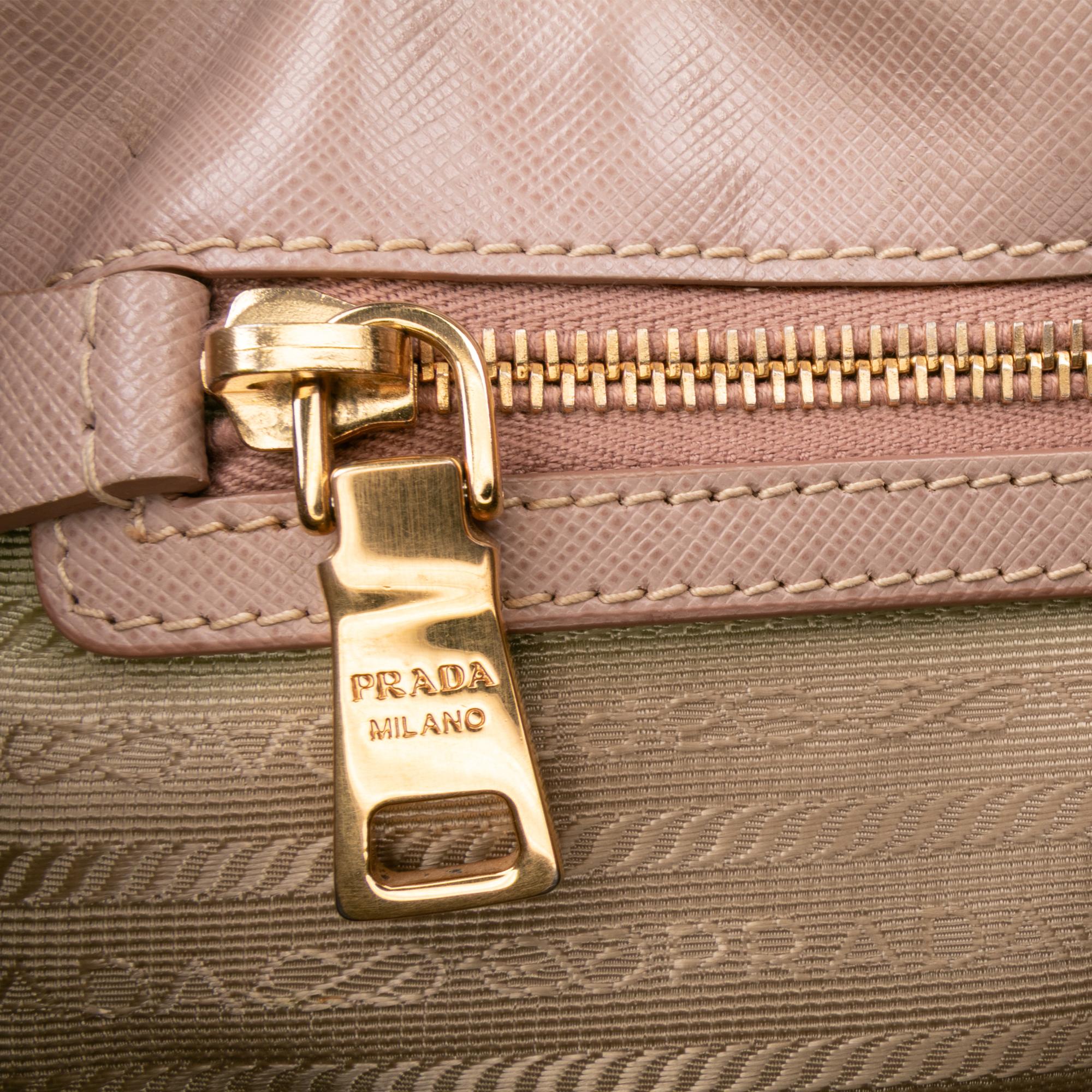 Prada Medium Saffiano Lux Galleria Satchel