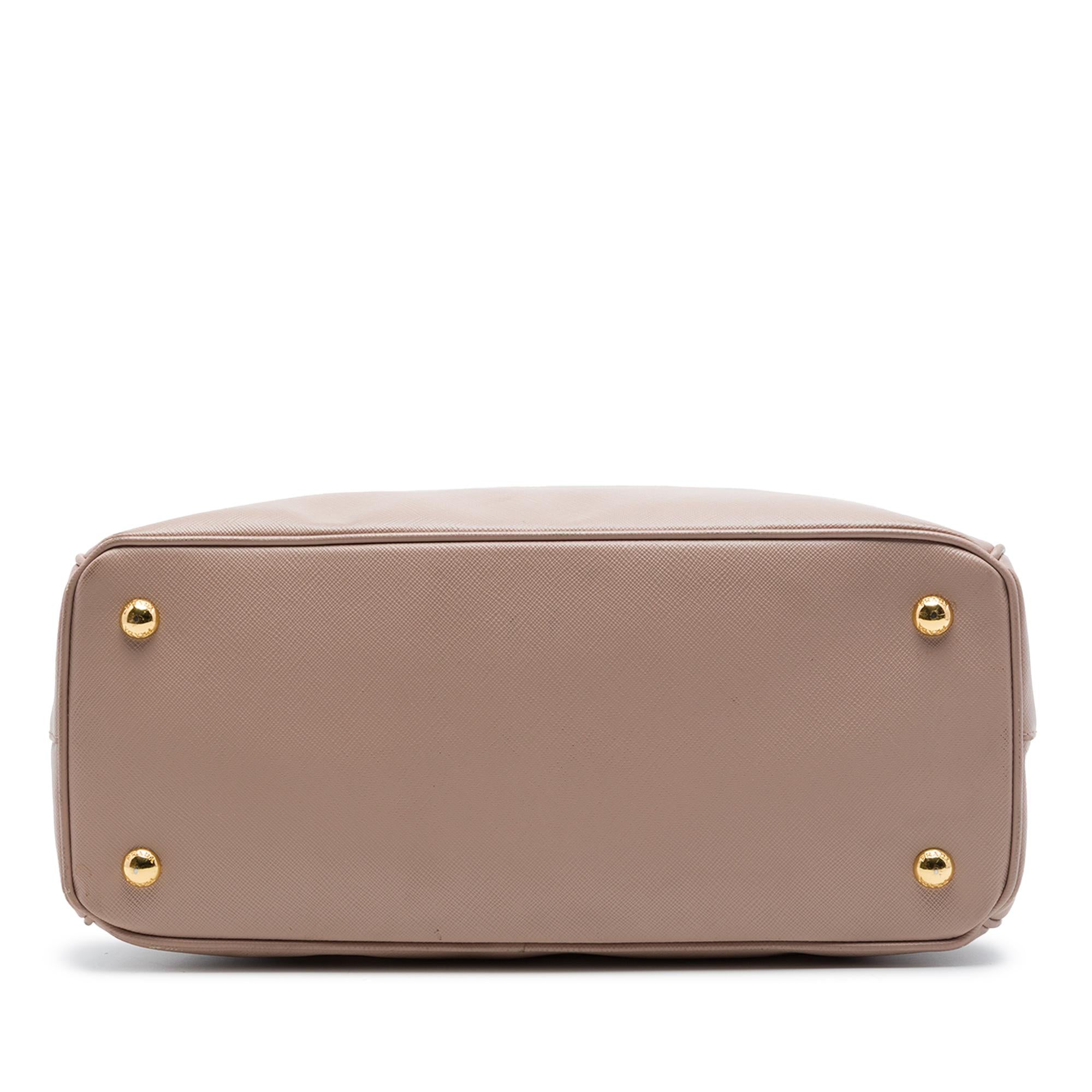 Prada Medium Saffiano Lux Galleria Satchel