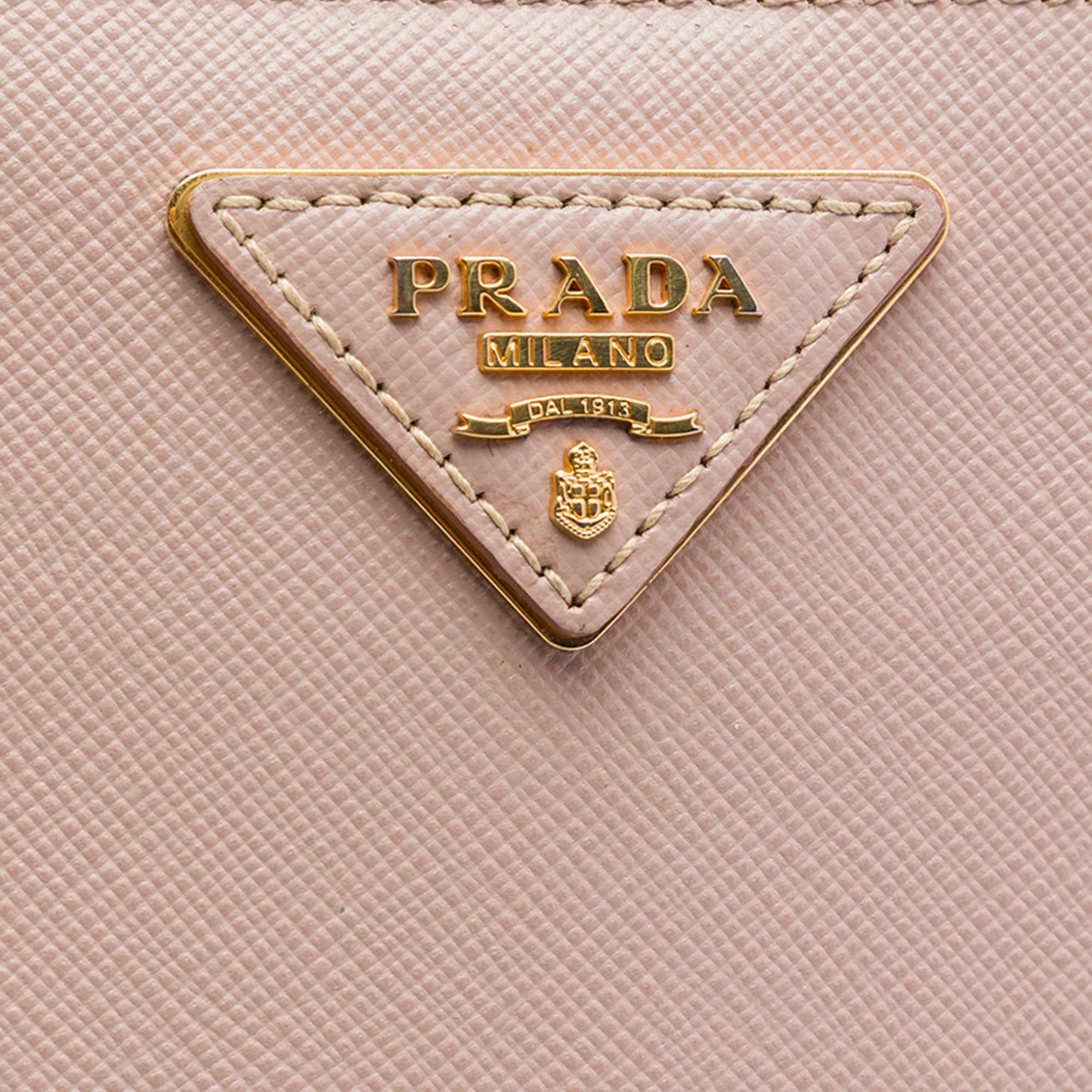 Prada Medium Saffiano Lux Galleria Satchel