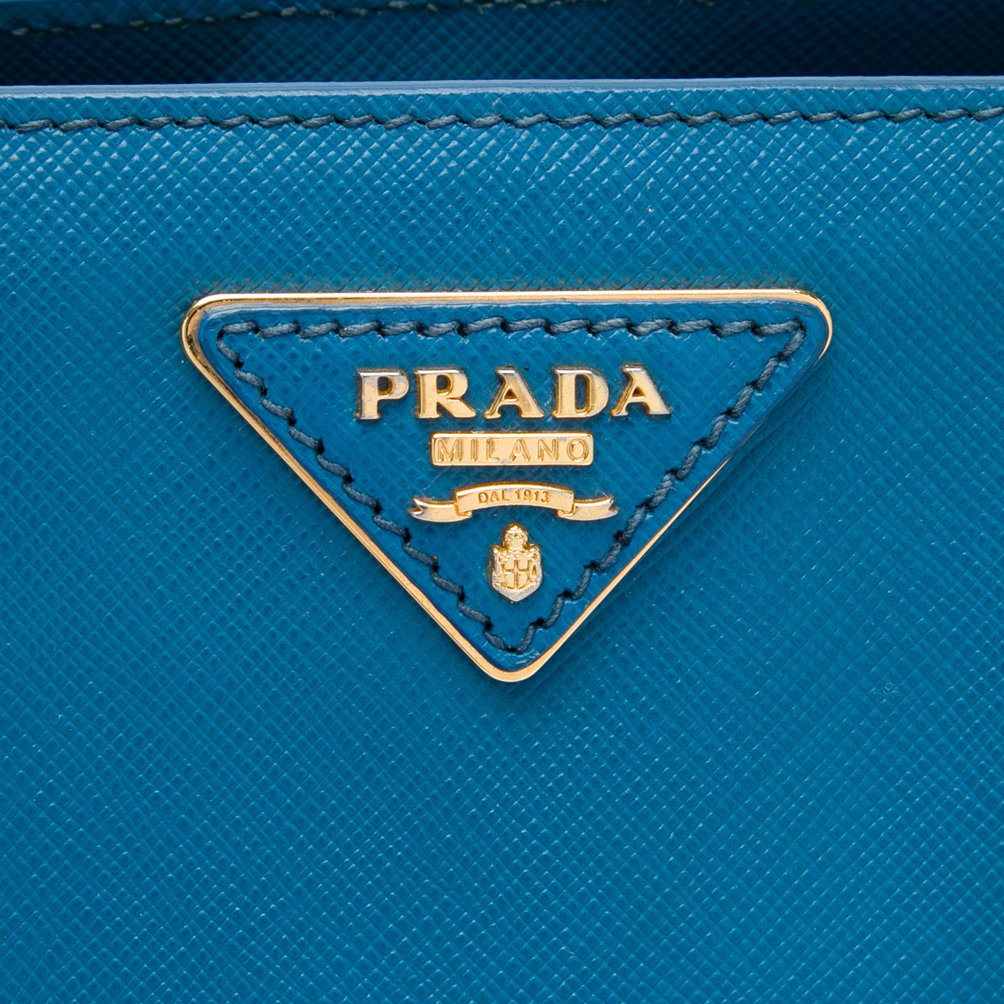 Prada Medium Saffiano Lux Galleria Satchel