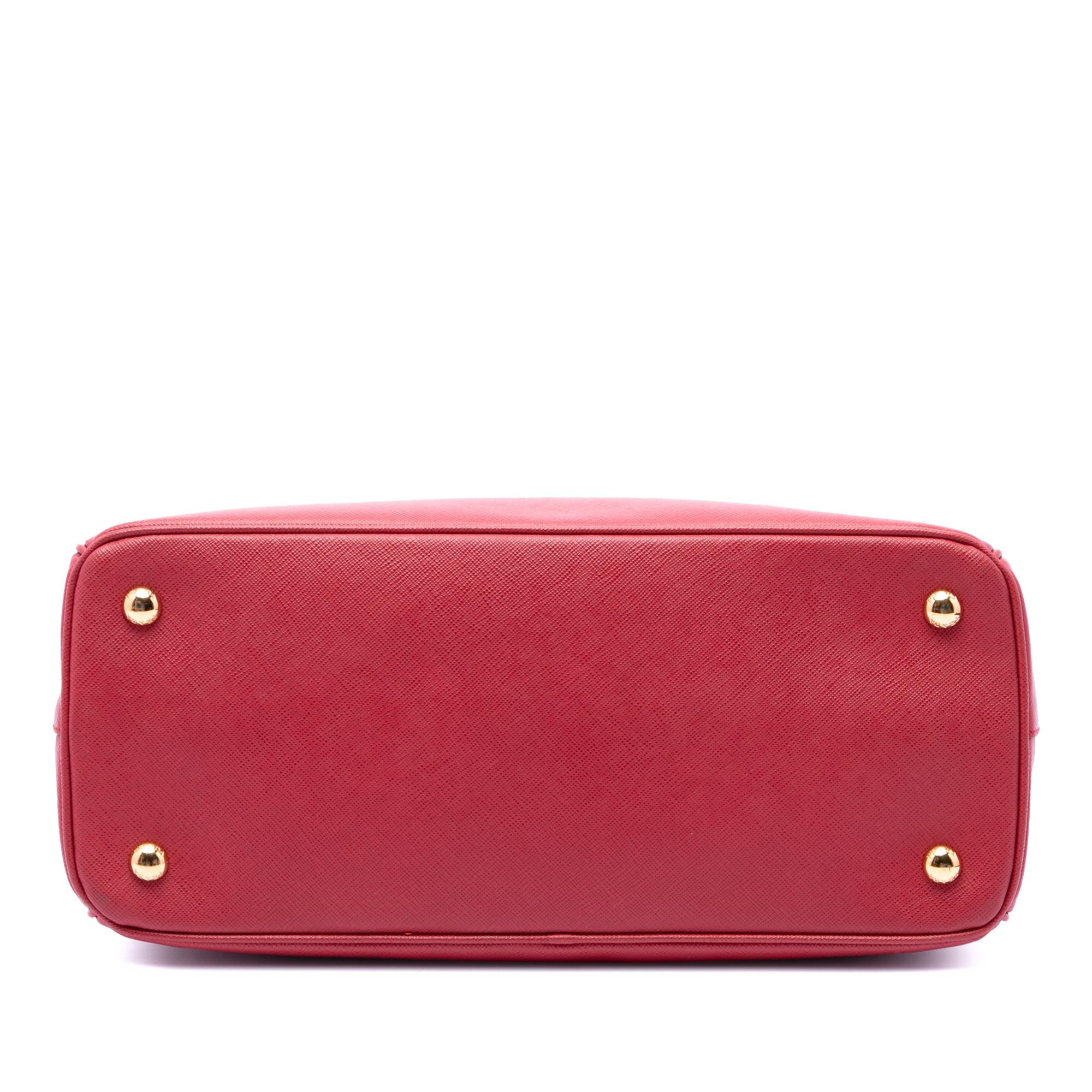 Prada Medium Saffiano Lux Galleria Satchel