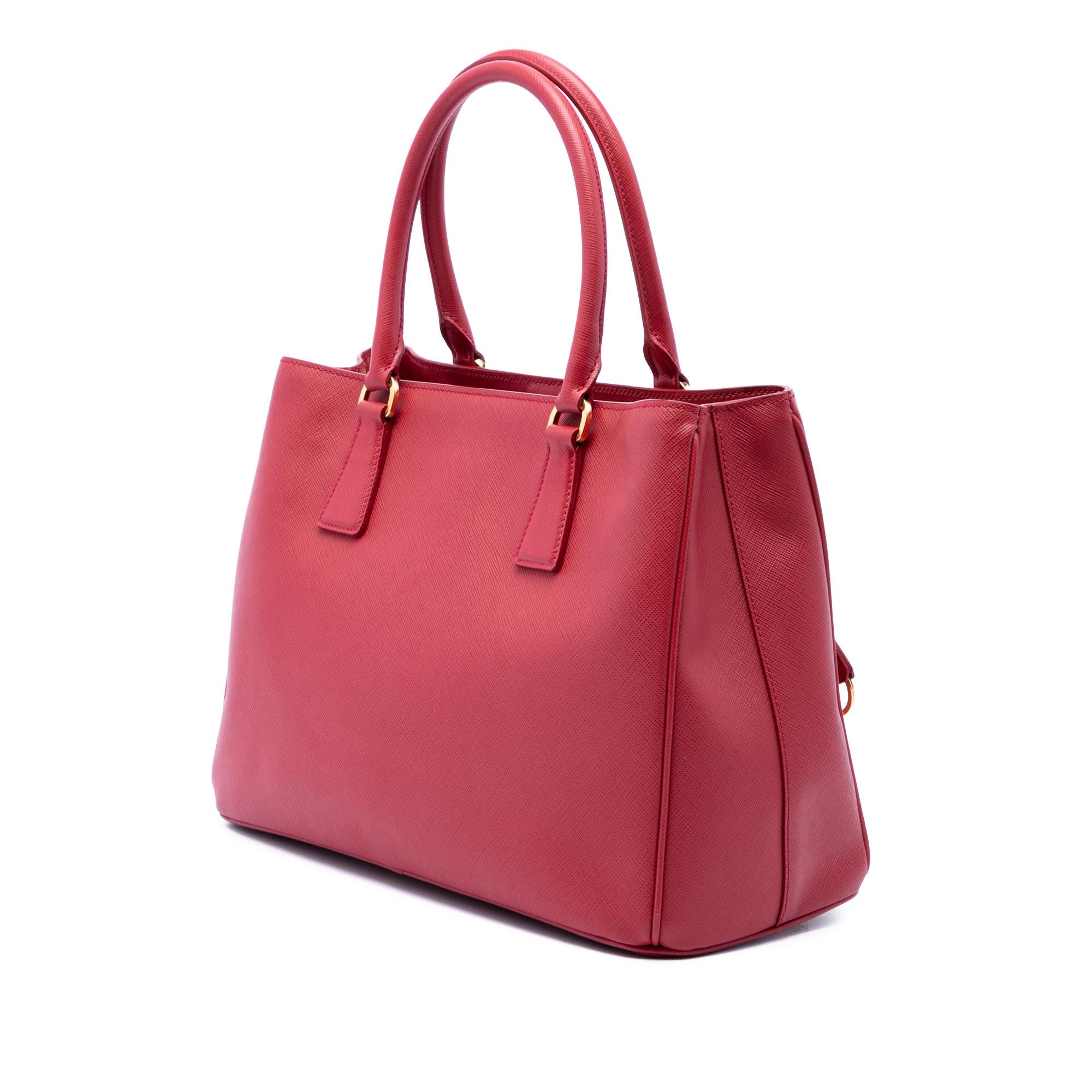 Prada Medium Saffiano Lux Galleria Satchel
