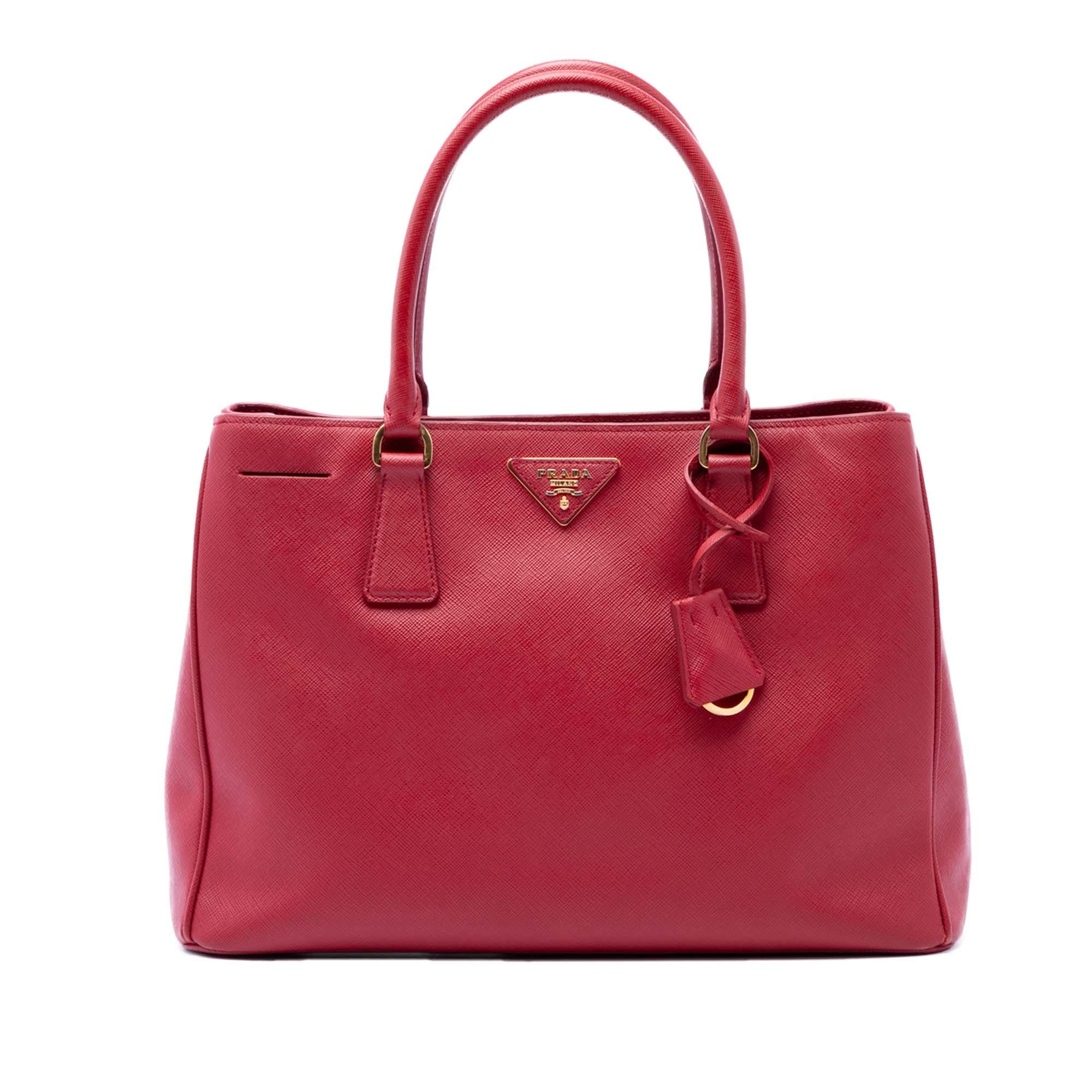 Prada Medium Saffiano Lux Galleria Tote