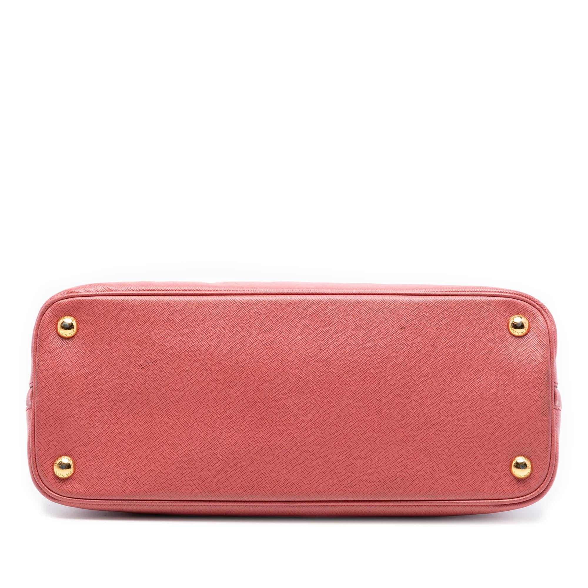 Prada Medium Saffiano Lux Promenade Satchel
