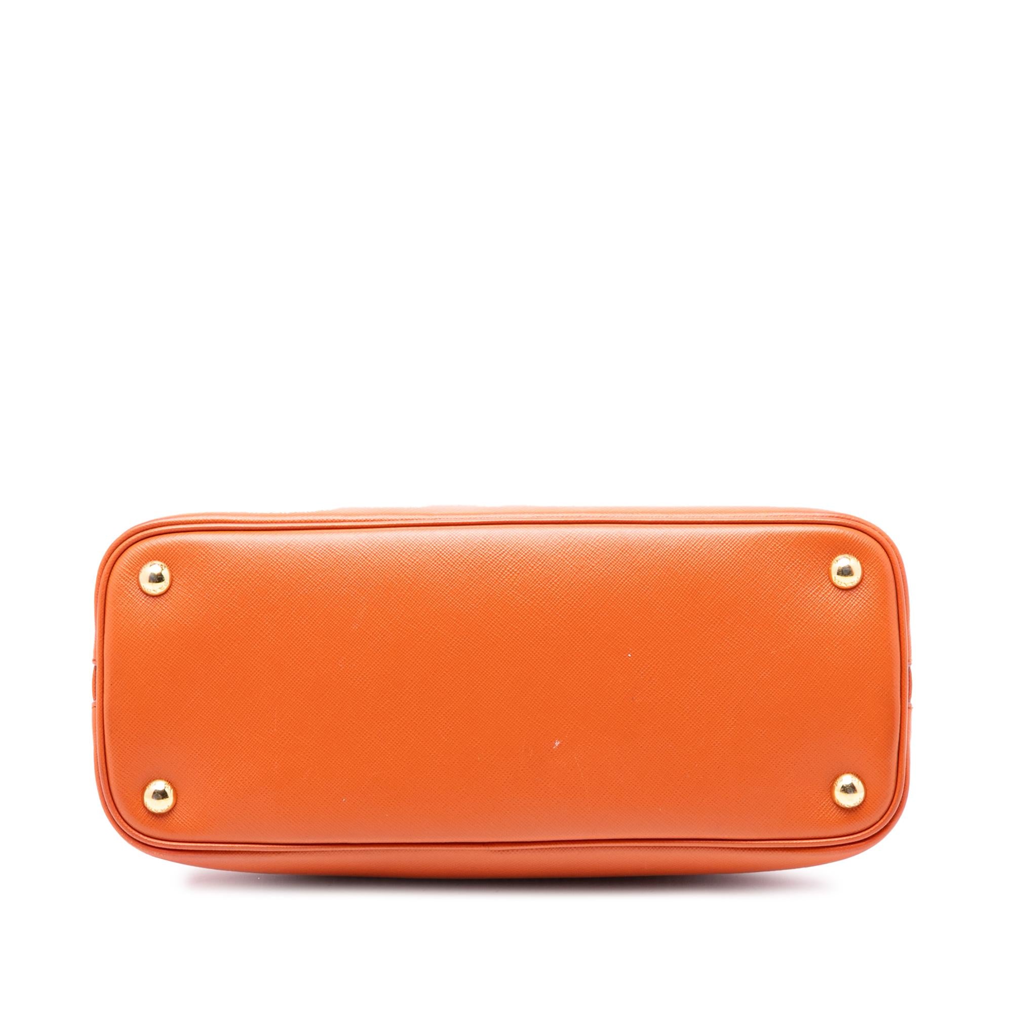 Prada Medium Saffiano Lux Promenade Satchel