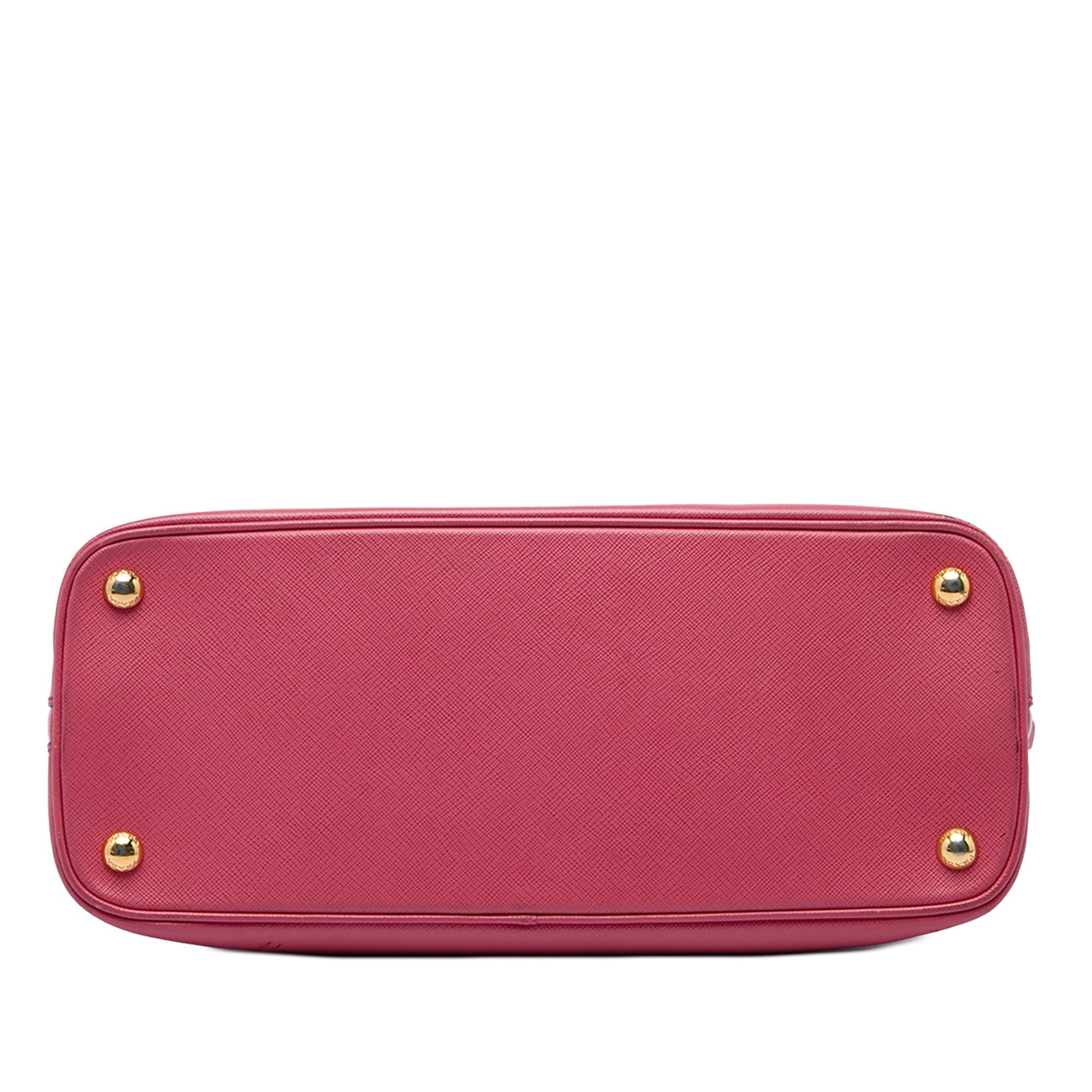 Prada Medium Saffiano Lux Promenade Satchel