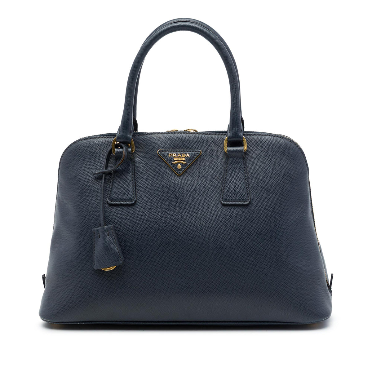 Prada Medium Saffiano Lux Promenade Satchel
