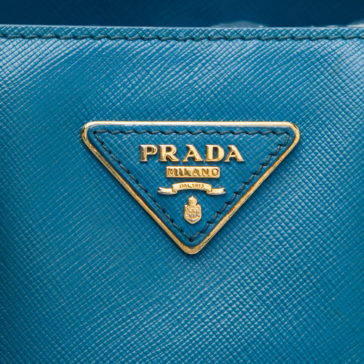 Prada Medium Saffiano Lux Zip Tote