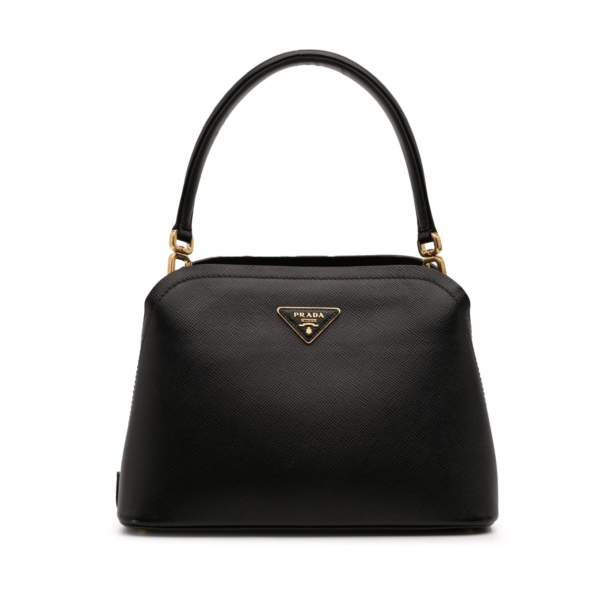 Prada Medium Saffiano Matinee Satchel