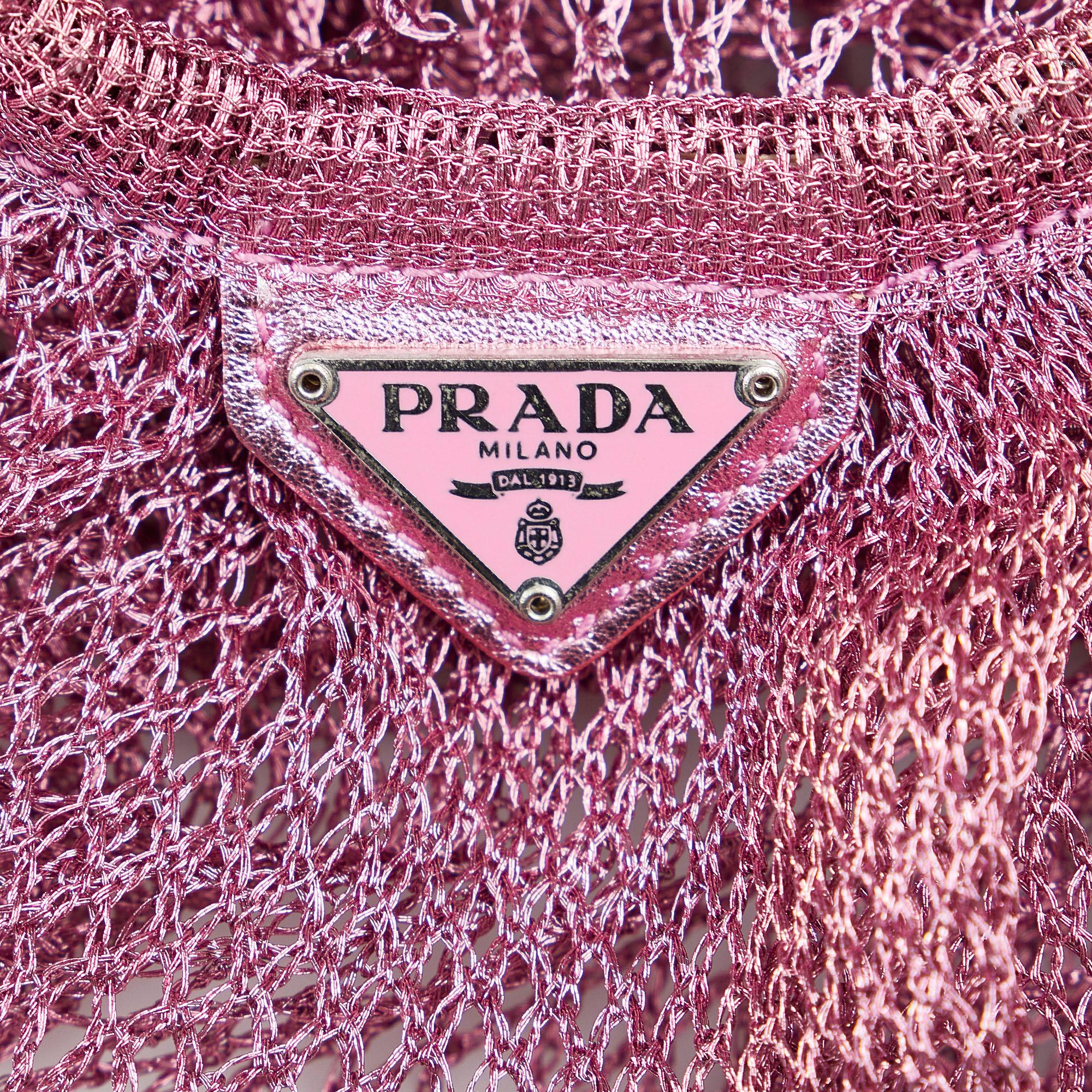 Prada Mesh Tote (SHG-I14j2n)