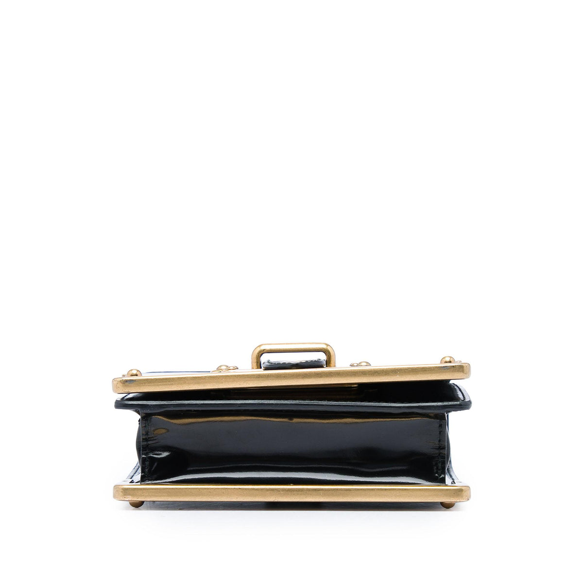 Prada Micro Spazzolato Cahier Crossbody