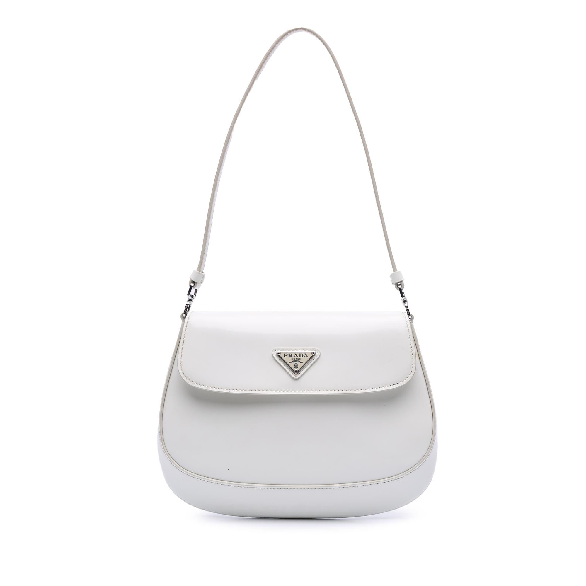 Prada Mini Brushed Leather Cleo Bag