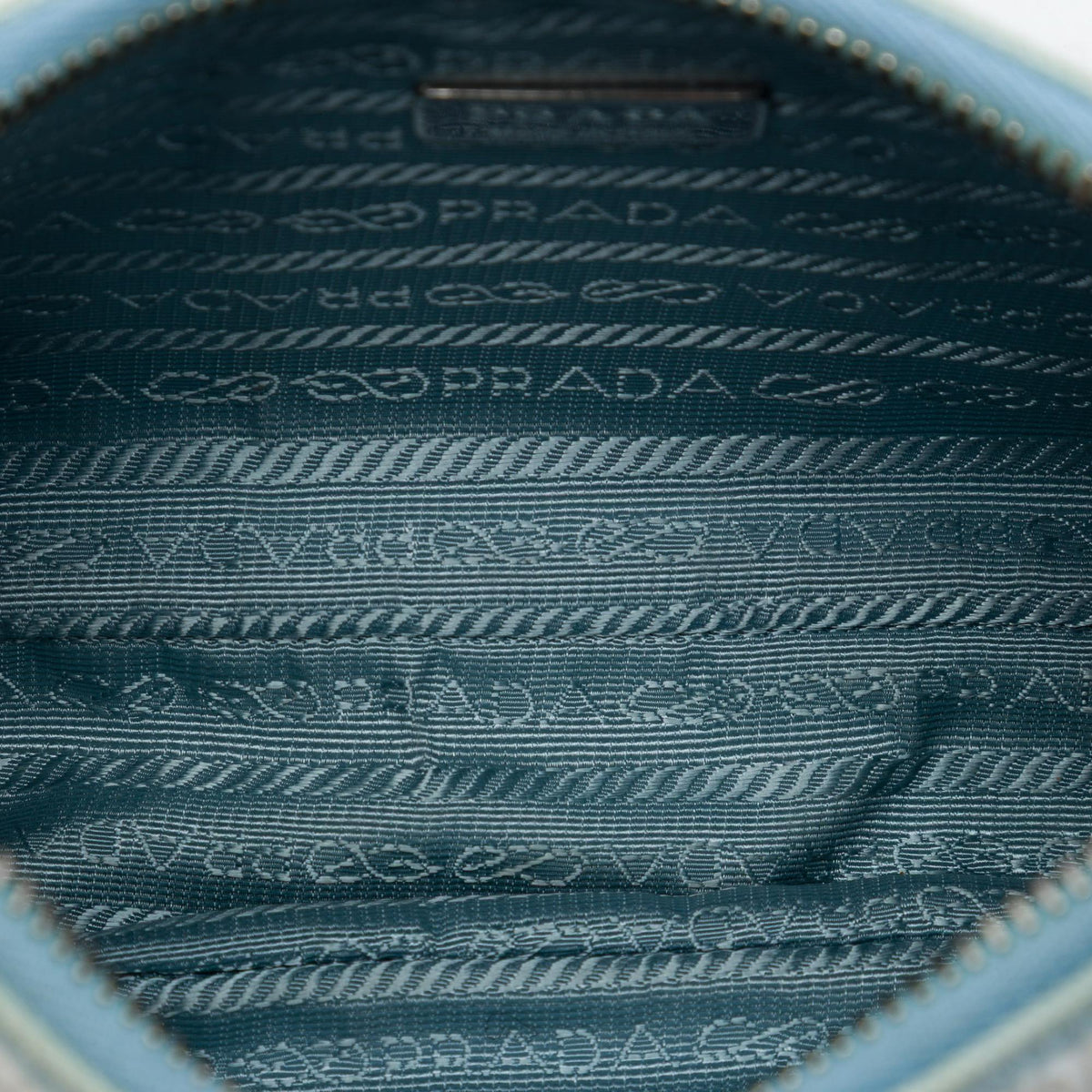 Prada Mini Embroidered Drill Re Edition 2000 Shoulder Bag