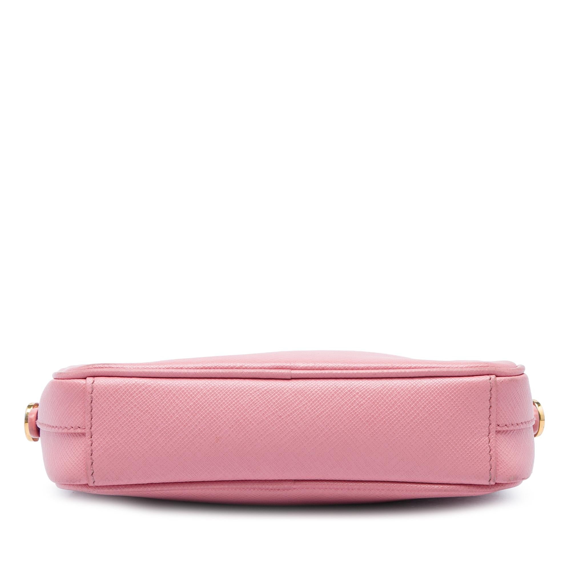 Prada Mini Saffiano Lux Camera Bag
