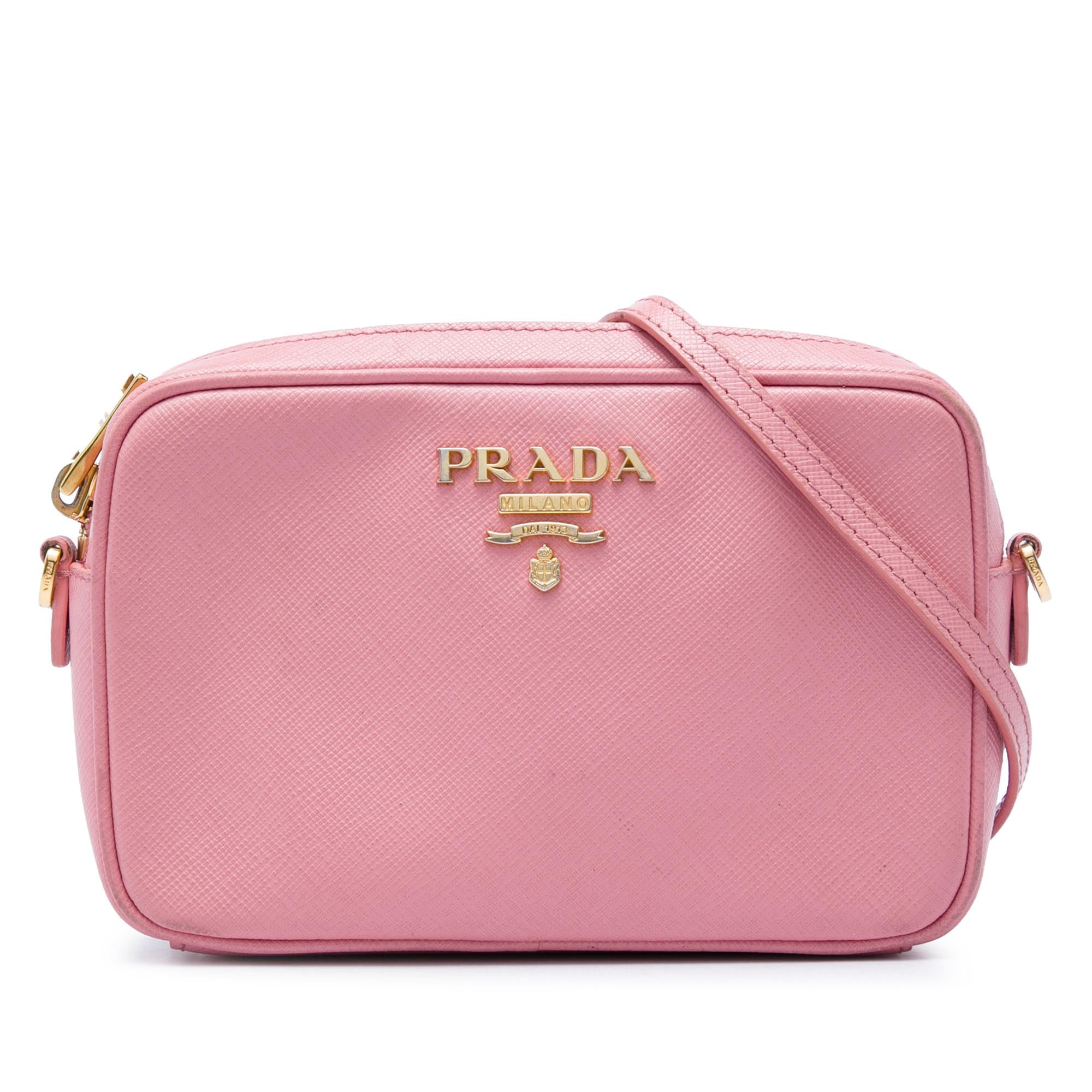 Prada Mini Saffiano Lux Camera Bag