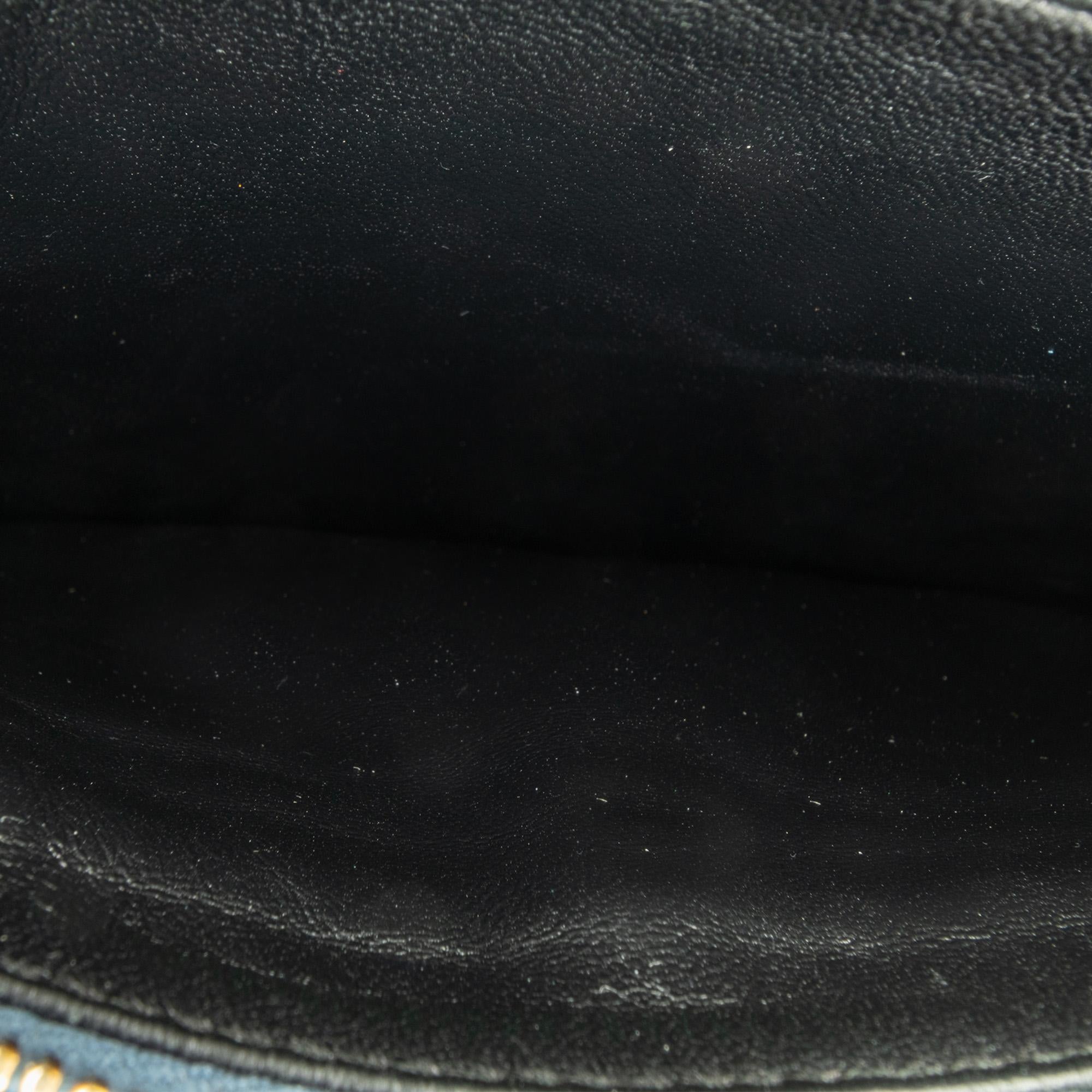 Prada Mini Saffiano Lux Crystal Embellished Galleria Double Zip (SHG-g3M42d)