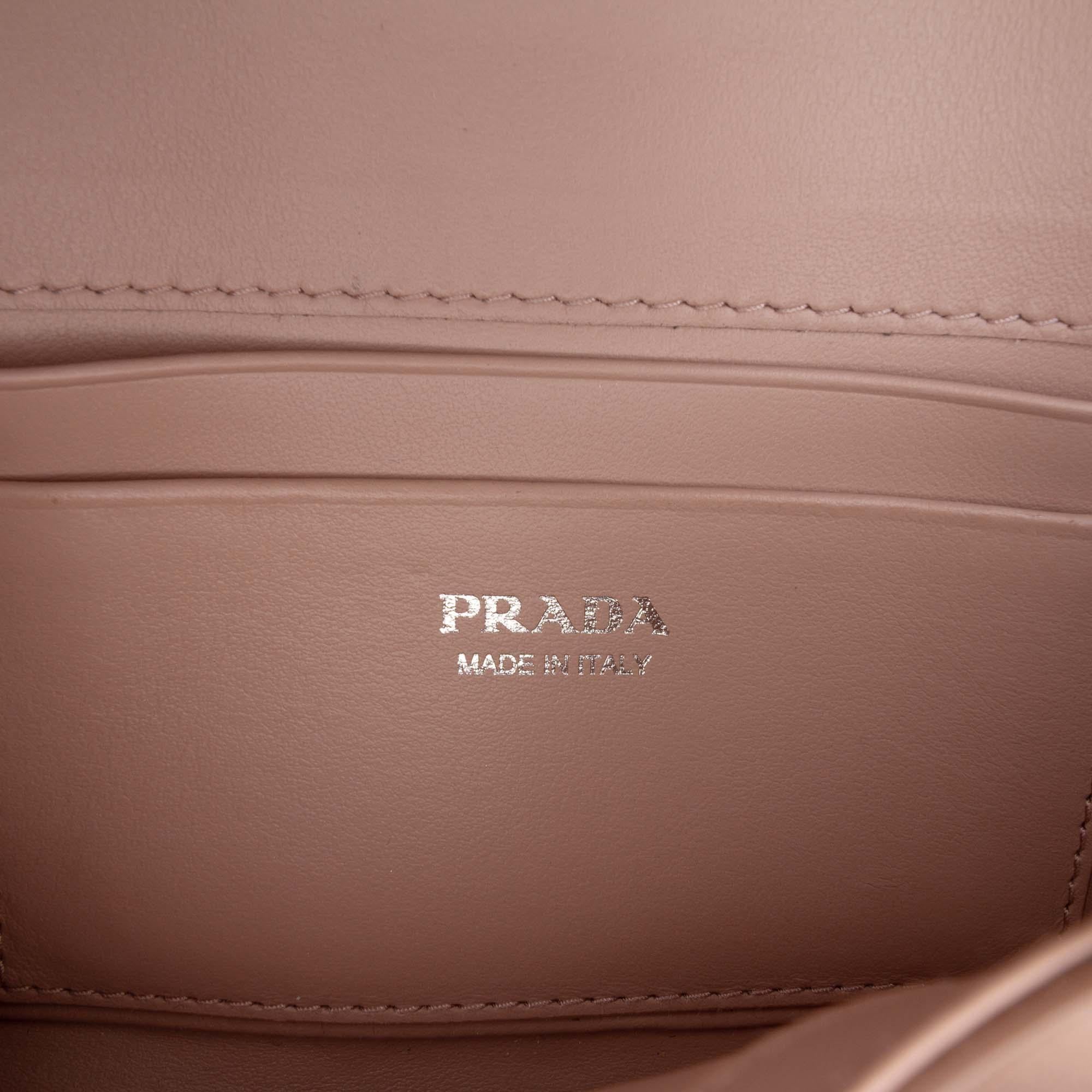 Prada Mini Saffiano and City Calf Sidonie Crossbody