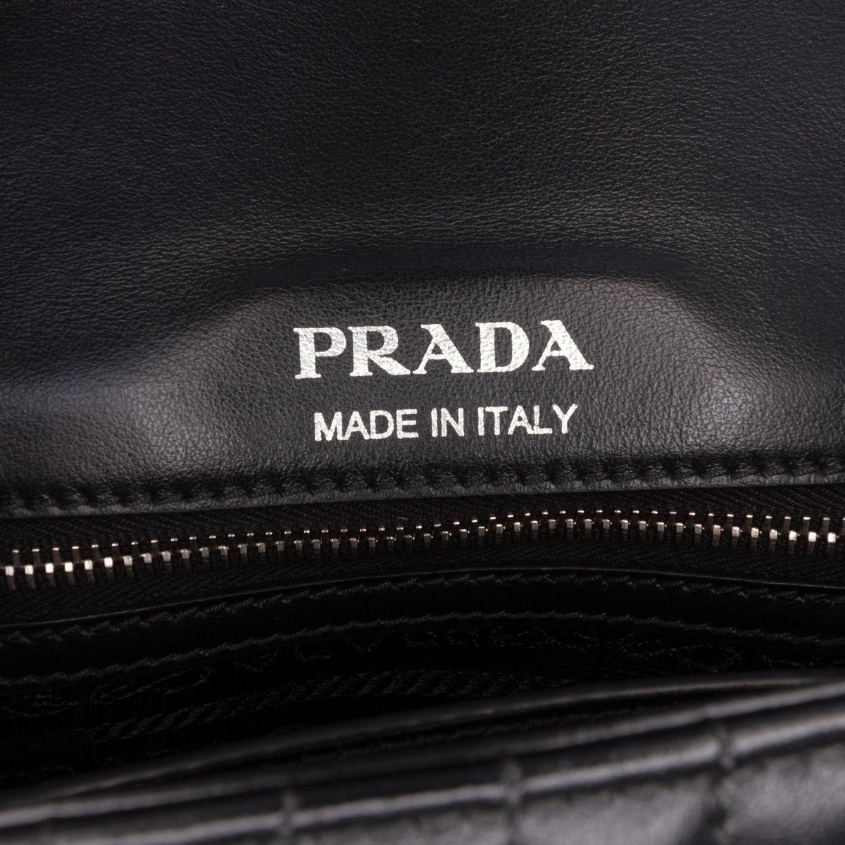 Prada Mini Soft Calf Impunture Diagramme Crossbody
