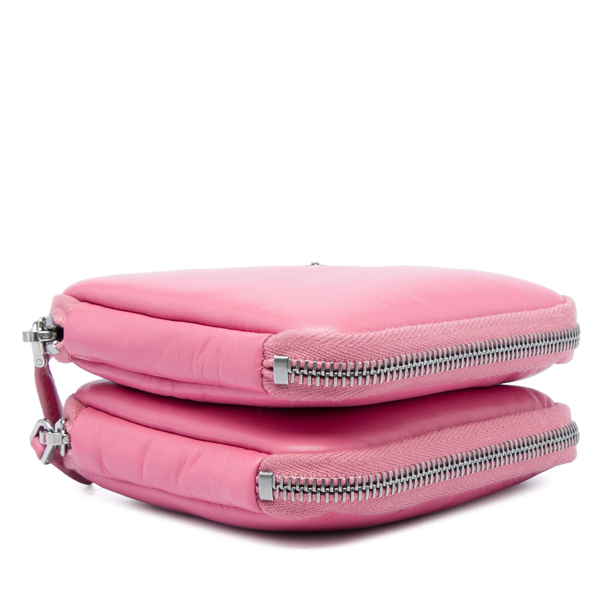 Prada Mini Soft Nappa Triangle Pouch