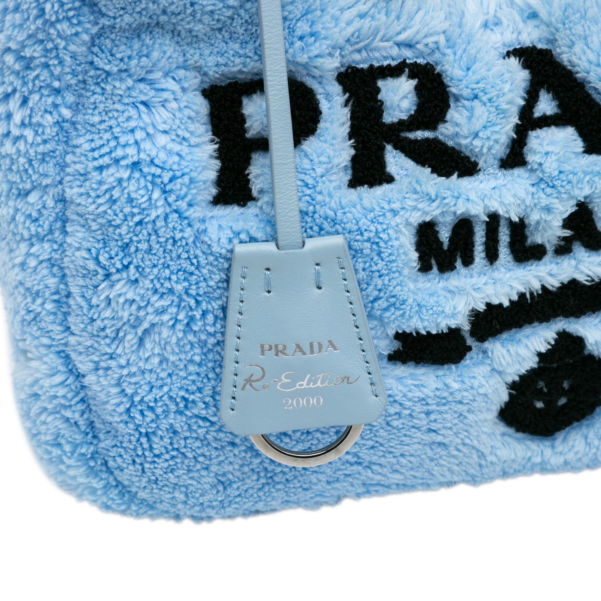 Prada Mini Terry Re Edition 2000 Shoulder Bag
