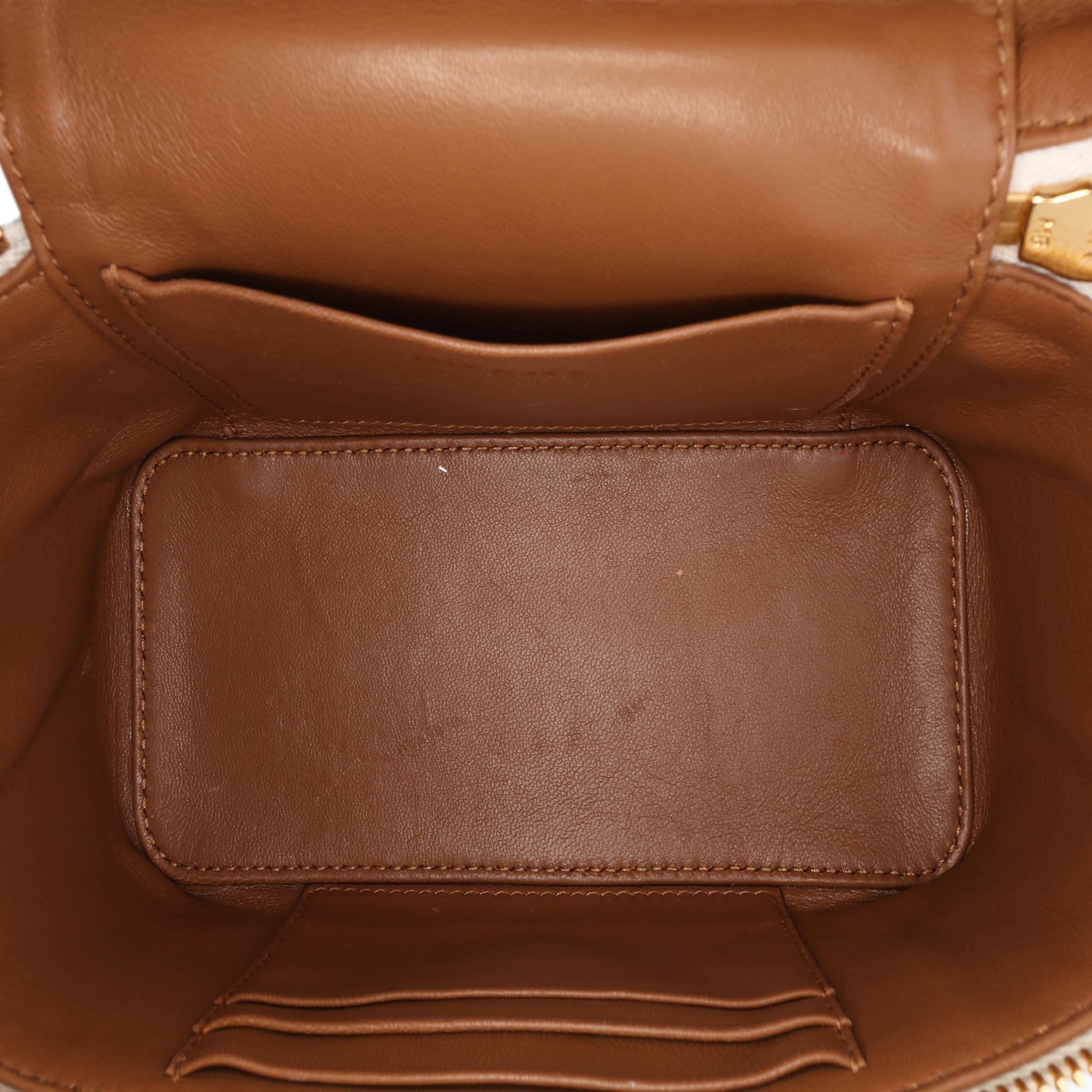 Prada Mini Vitello Daino Vanity Bag