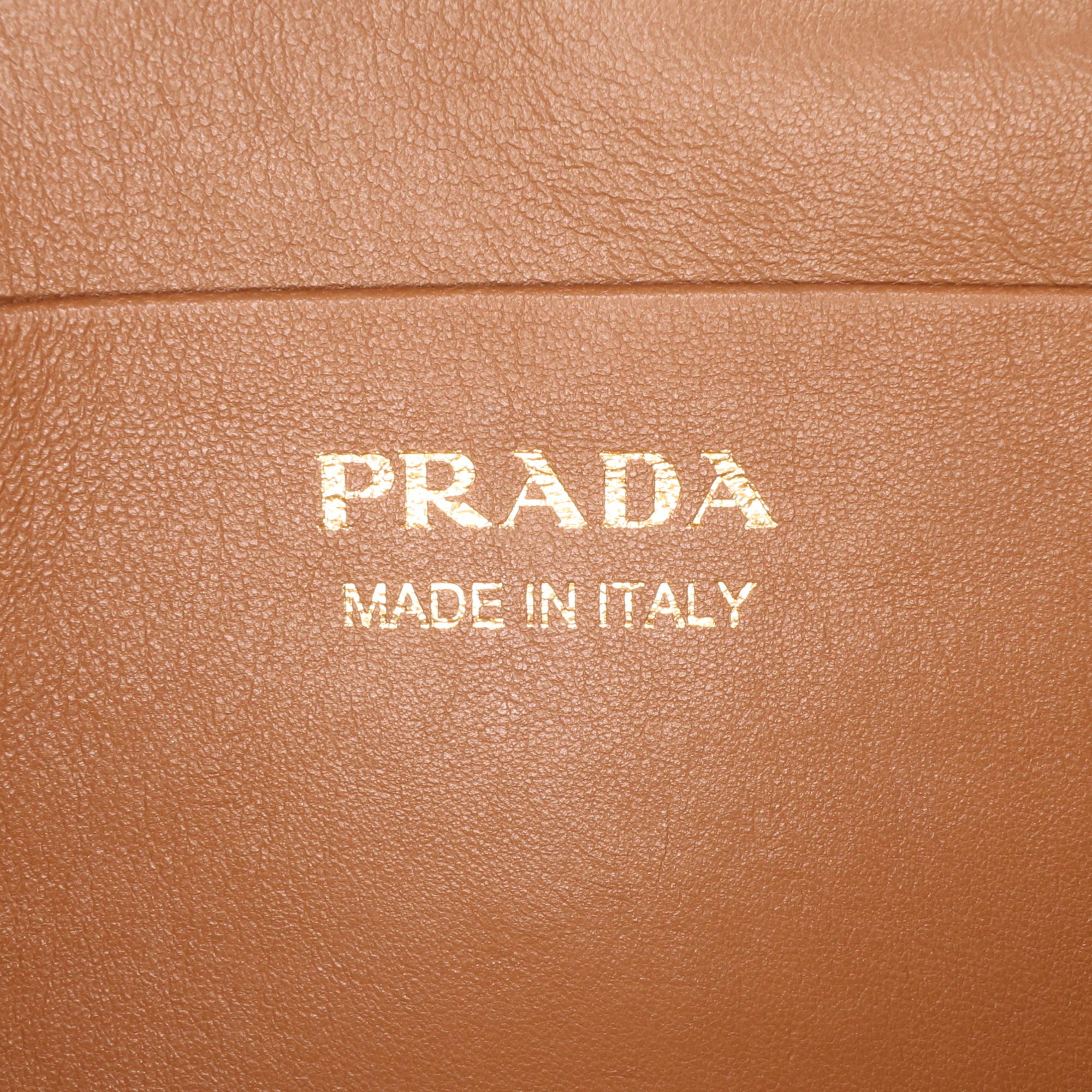 Prada Mini Vitello Daino Vanity Bag