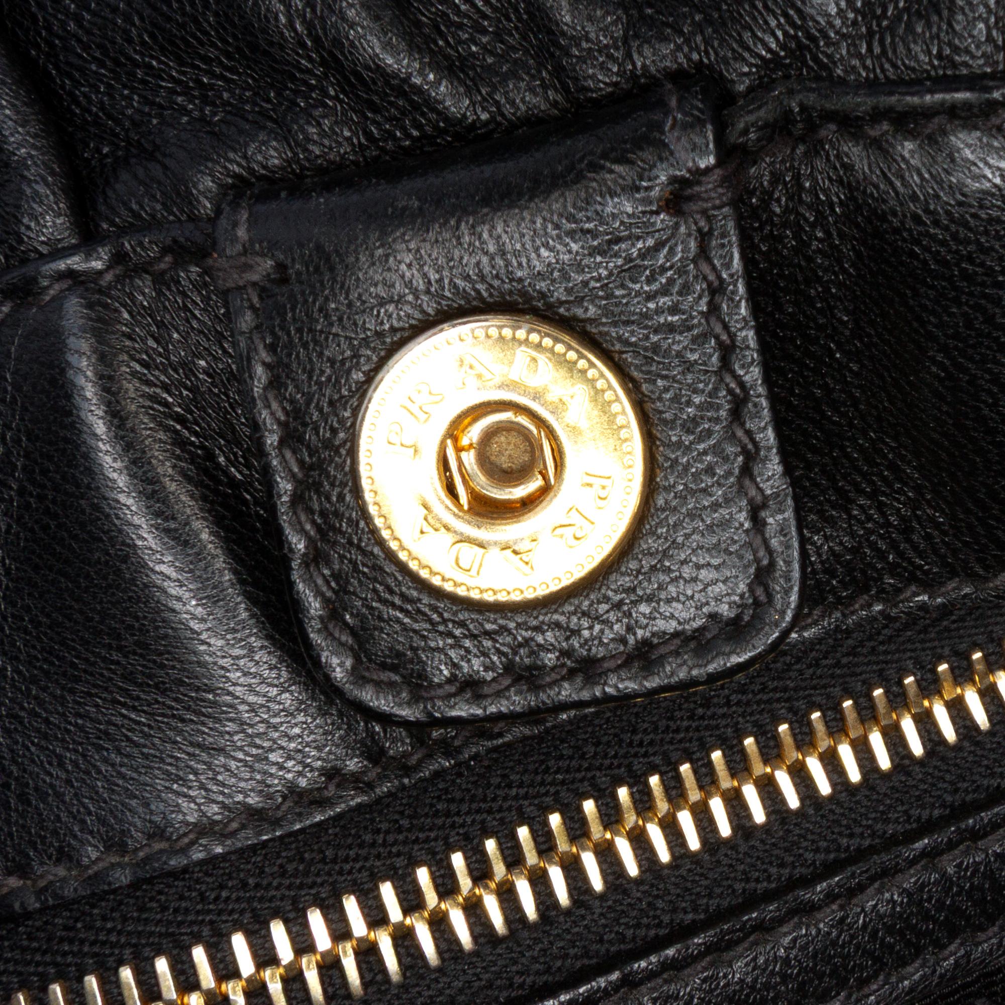 Prada Nappa Antique Bow Satchel