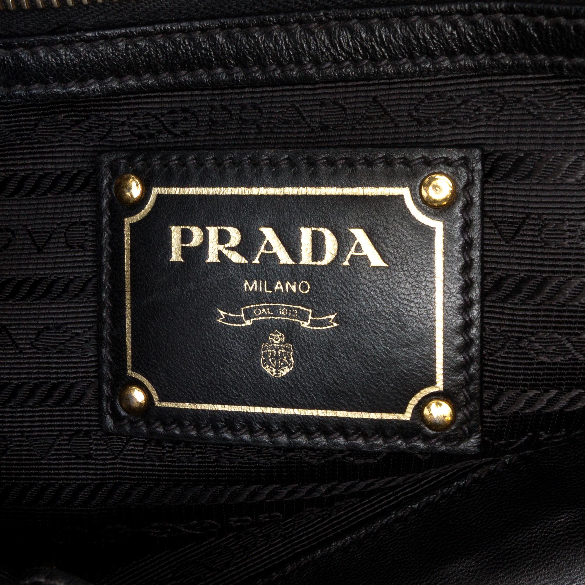 Prada Nappa Antique Bow Satchel