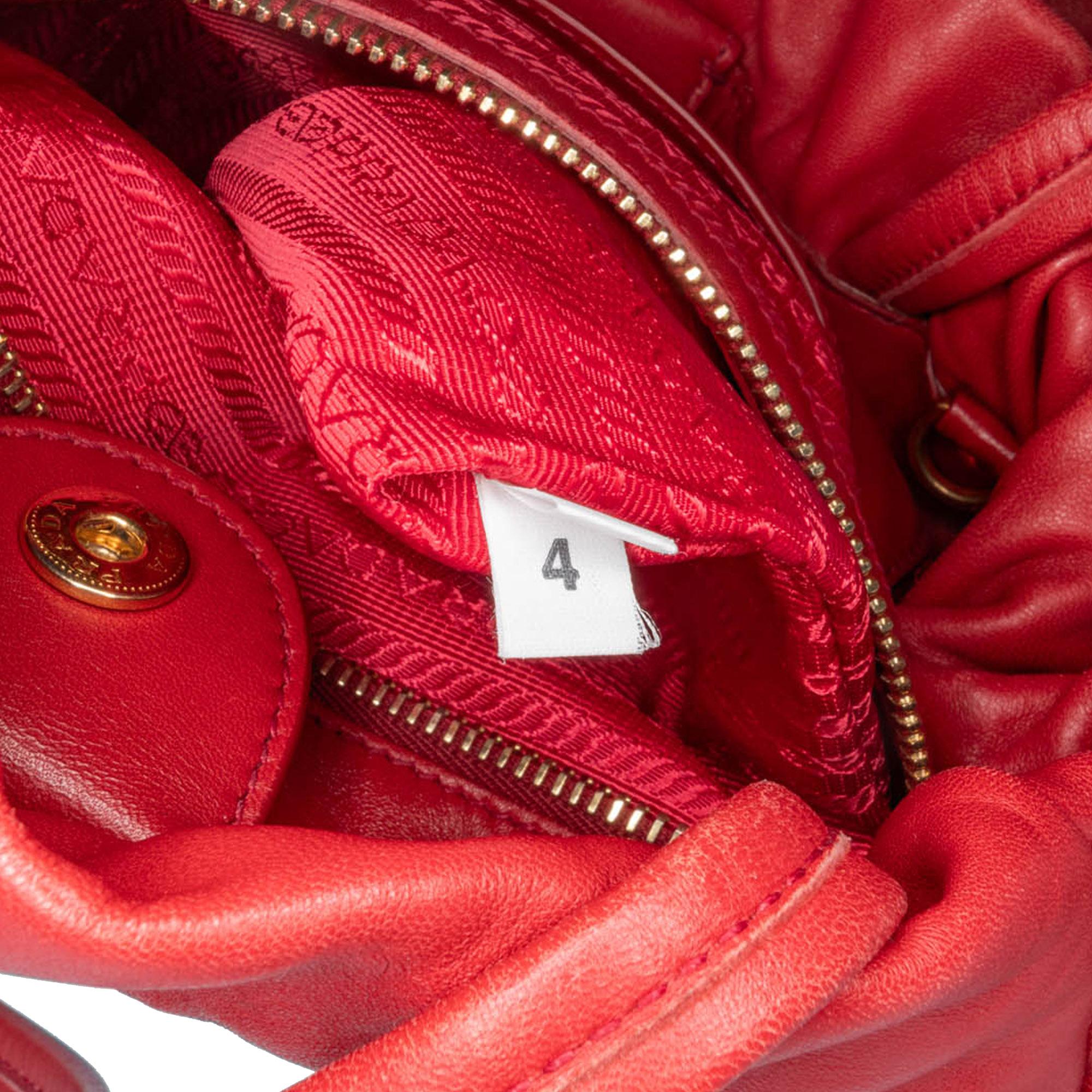 Prada Nappa Bow Satchel